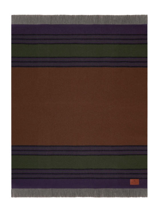 Etro, Plaid En Laine Et Cachemire, Vert