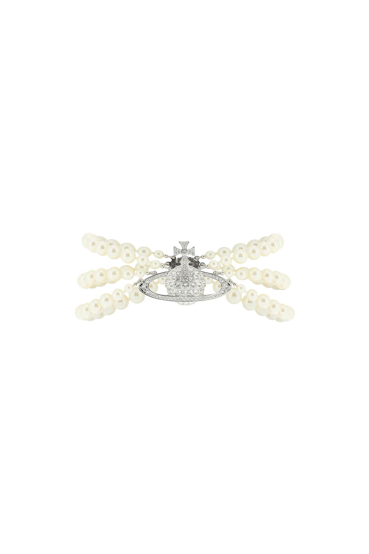 Vivienne Westwood Three Row Pearl Choker