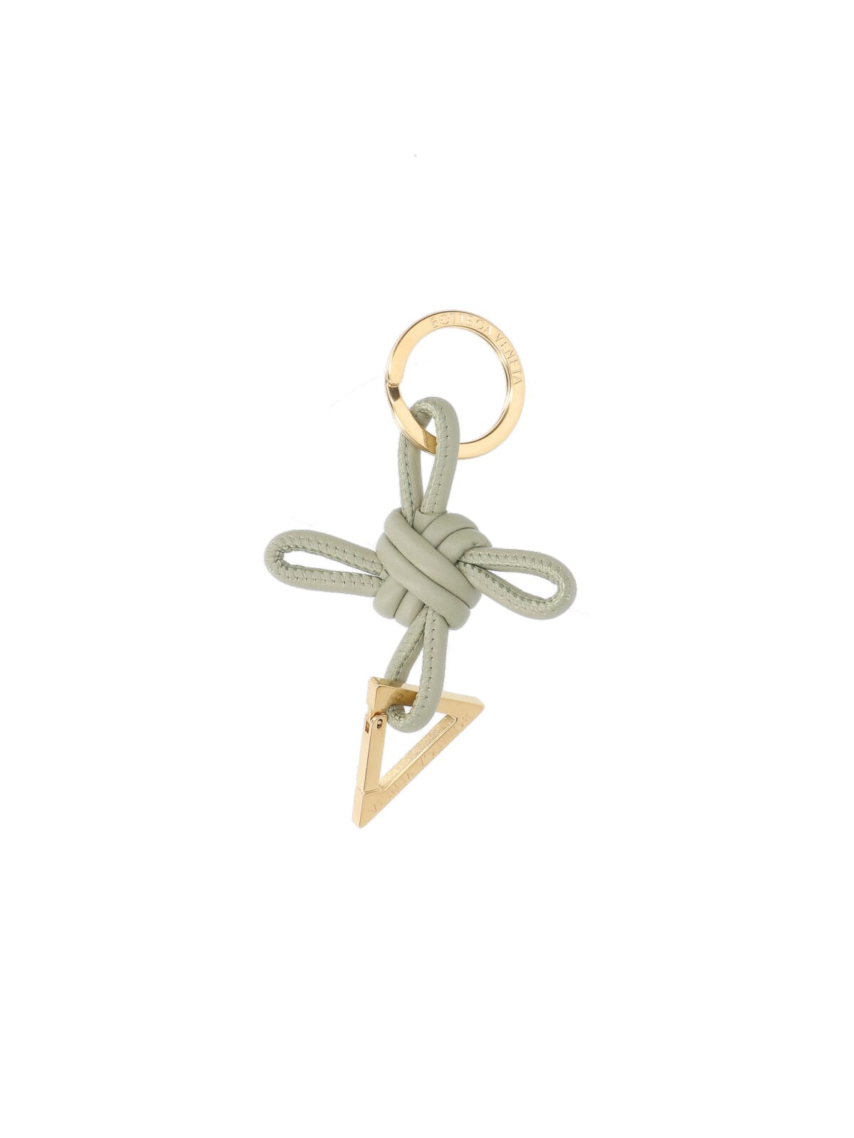 Bottega Veneta triangle Keyring