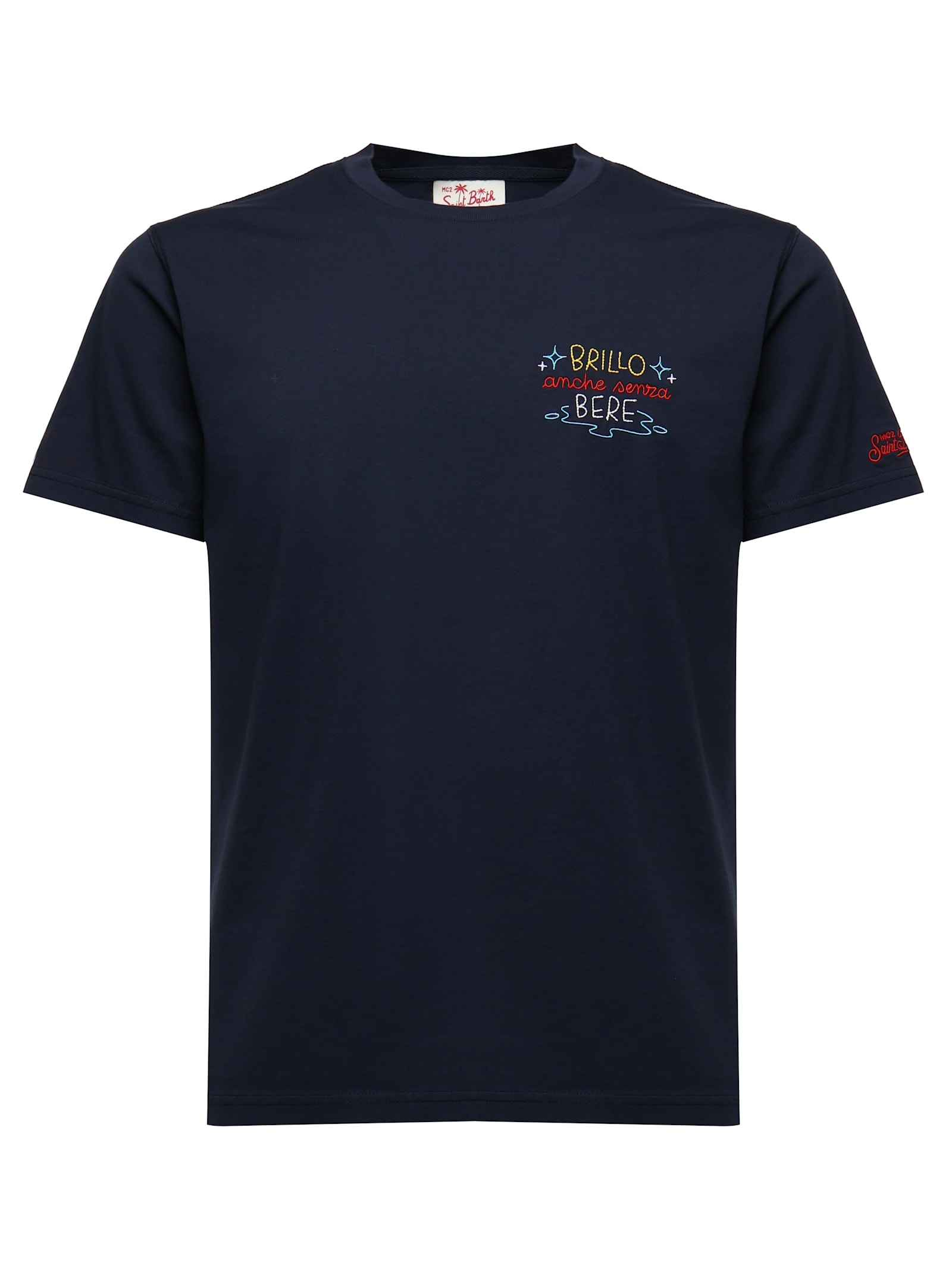 MC2 Saint Barth Embroidered T-shirt