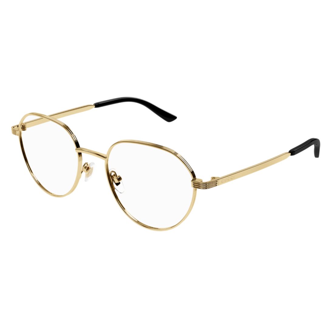 Gucci Eyewear Gg1458o001 Gold Gold Transparent