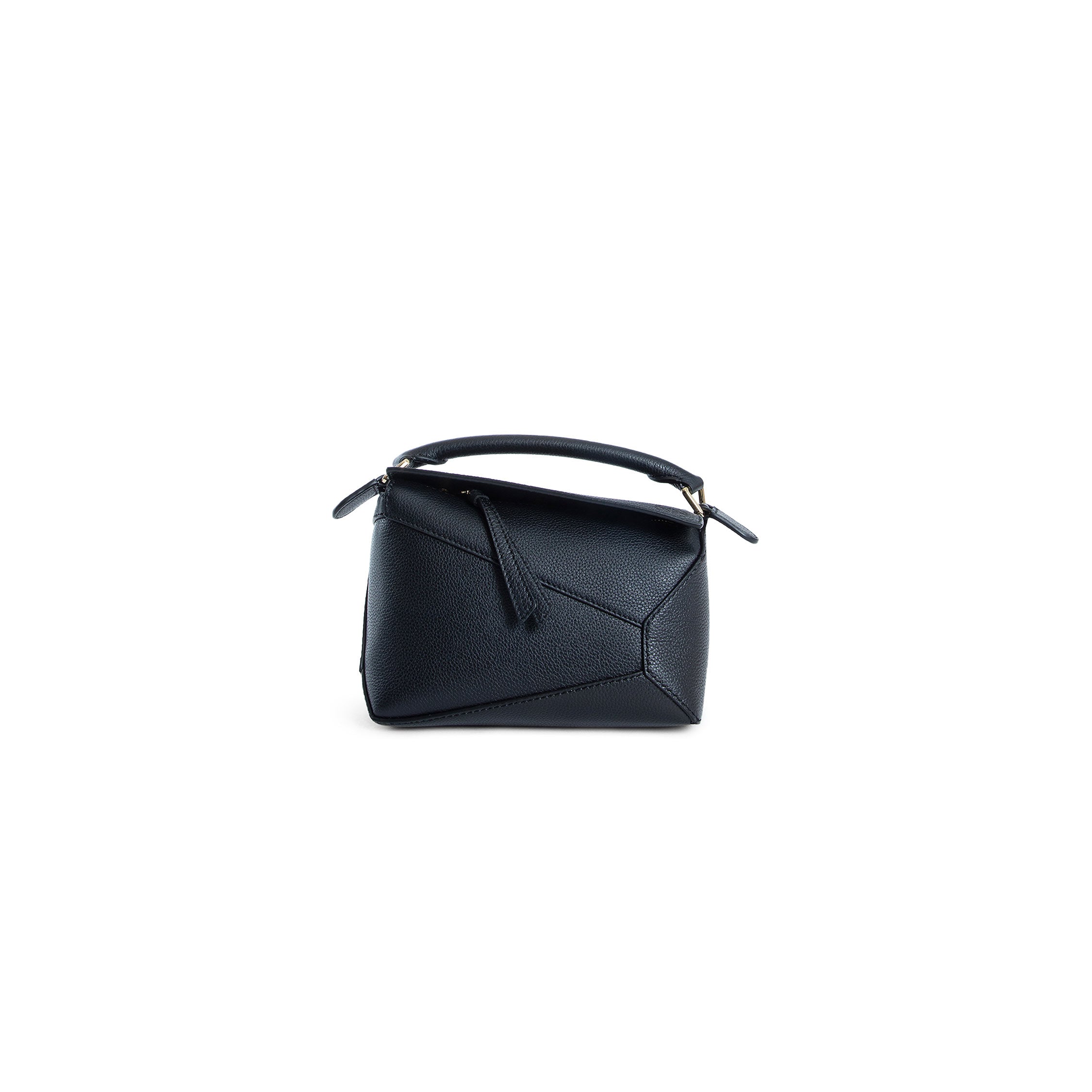 Mini Puzzle Edge bag in soft grained calfskin