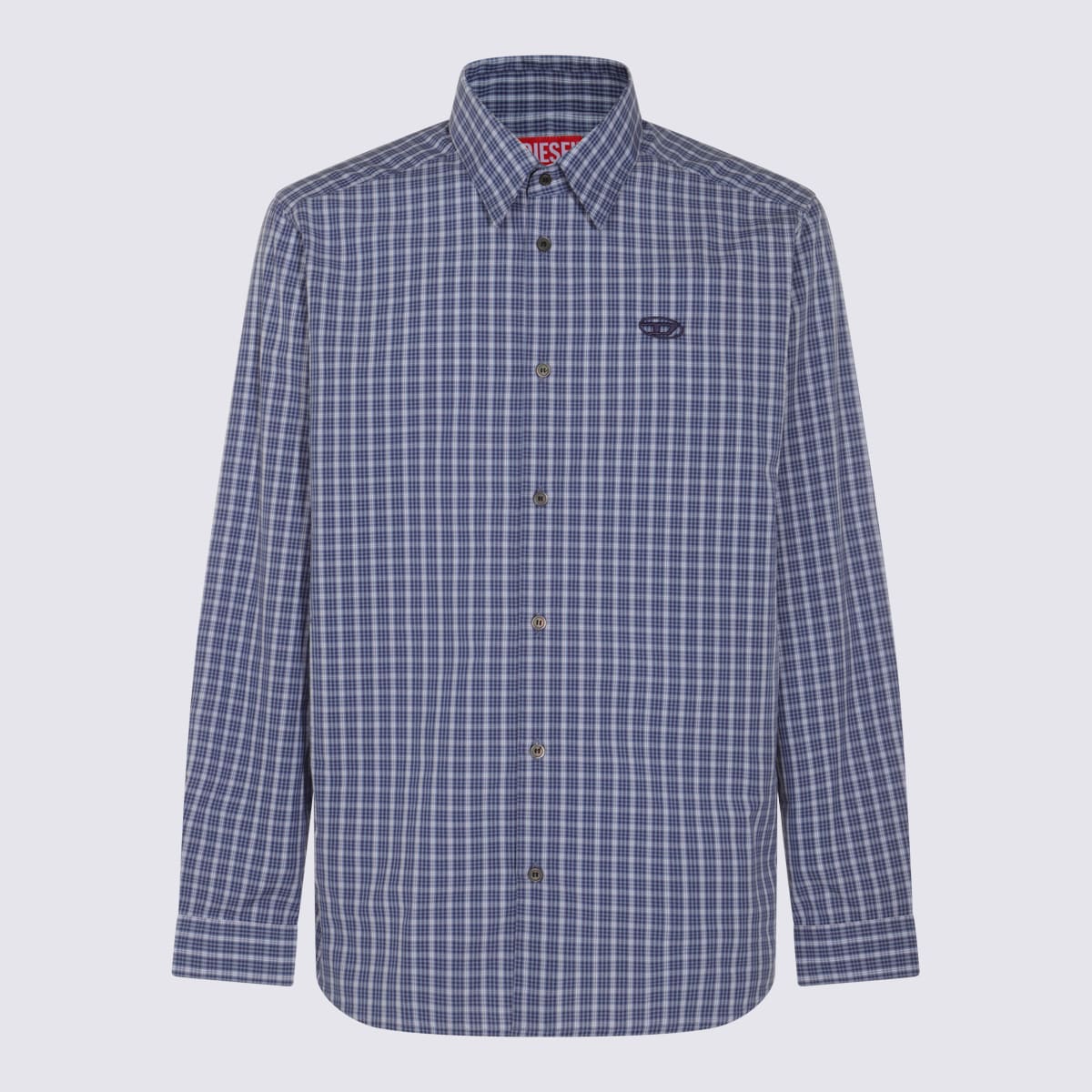 Diesel Blue Cotton Shirt