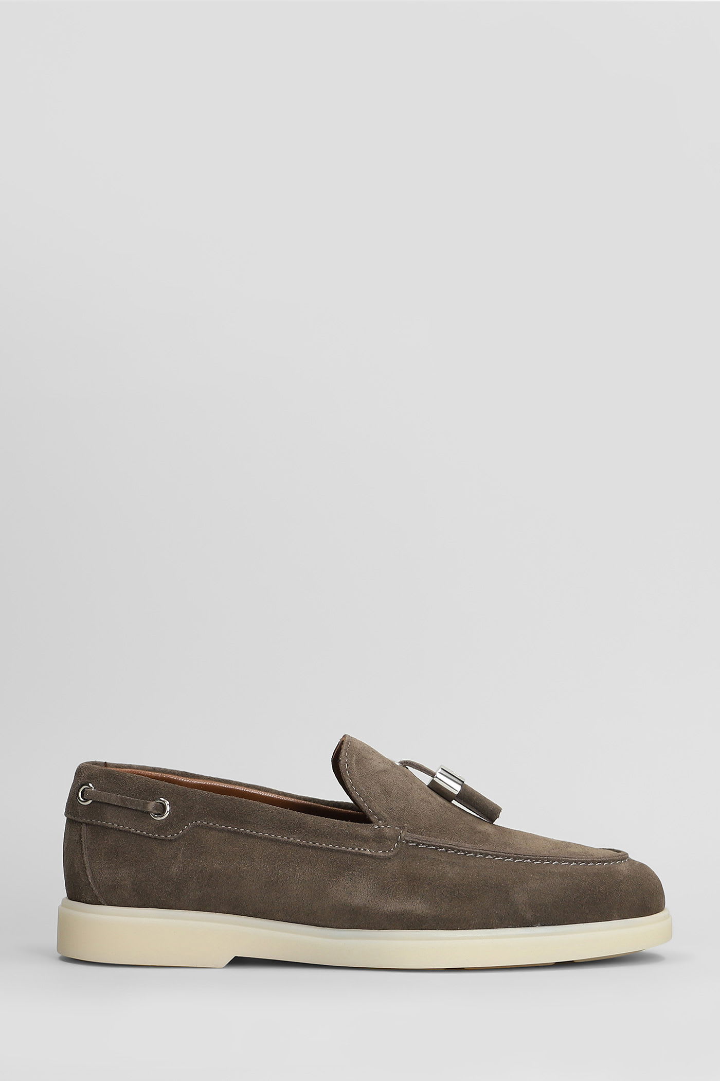 Giuseppe Zanotti The Maui Loafers In Beige Suede