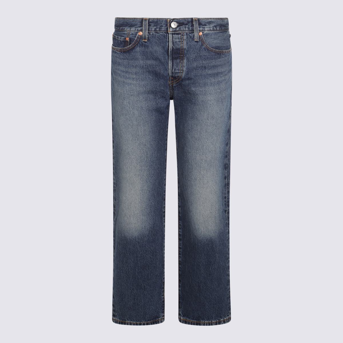 Levi'S Blue 501 Denim Jeans