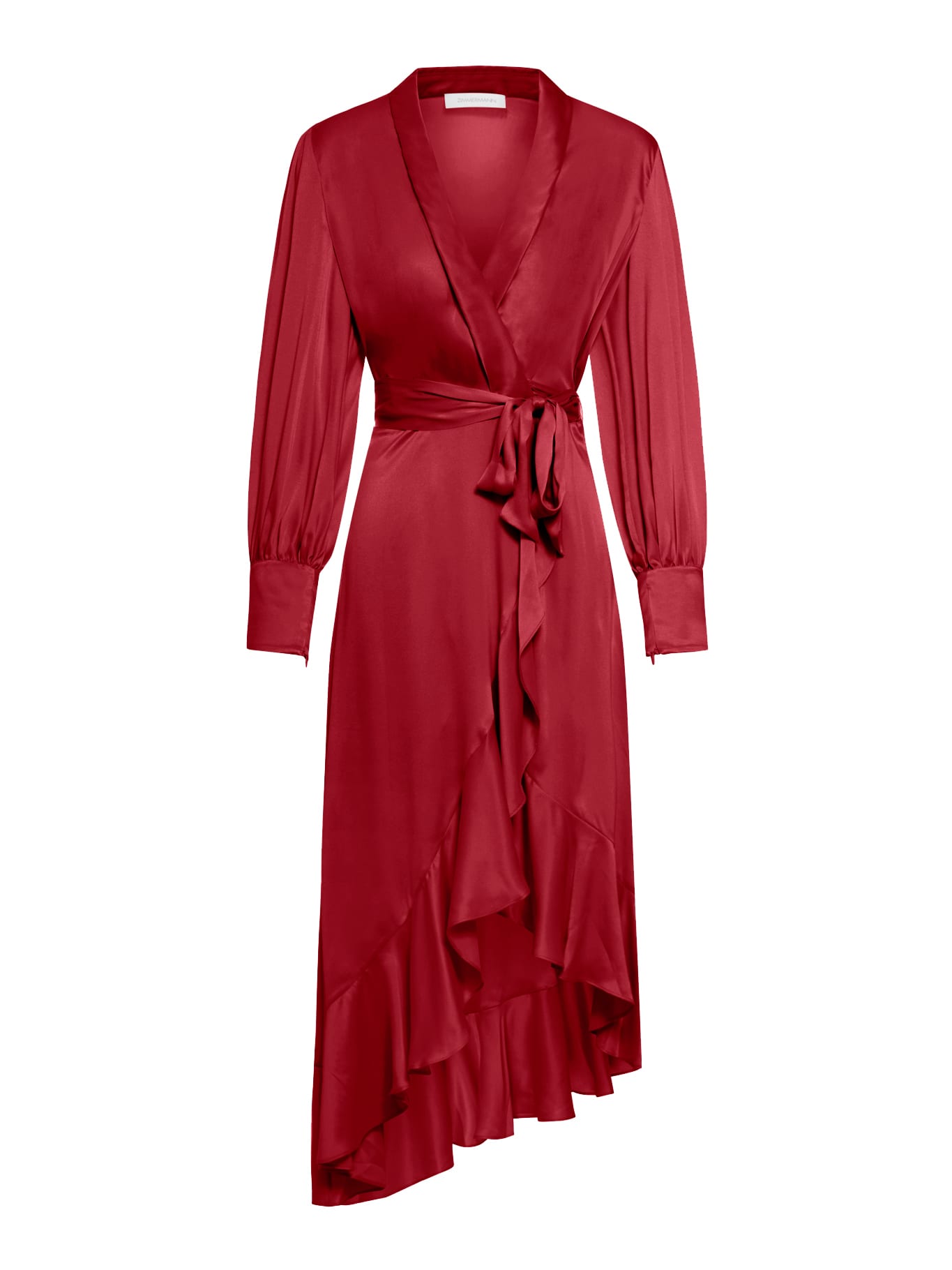 Zimmermann Silk Wrap Dress