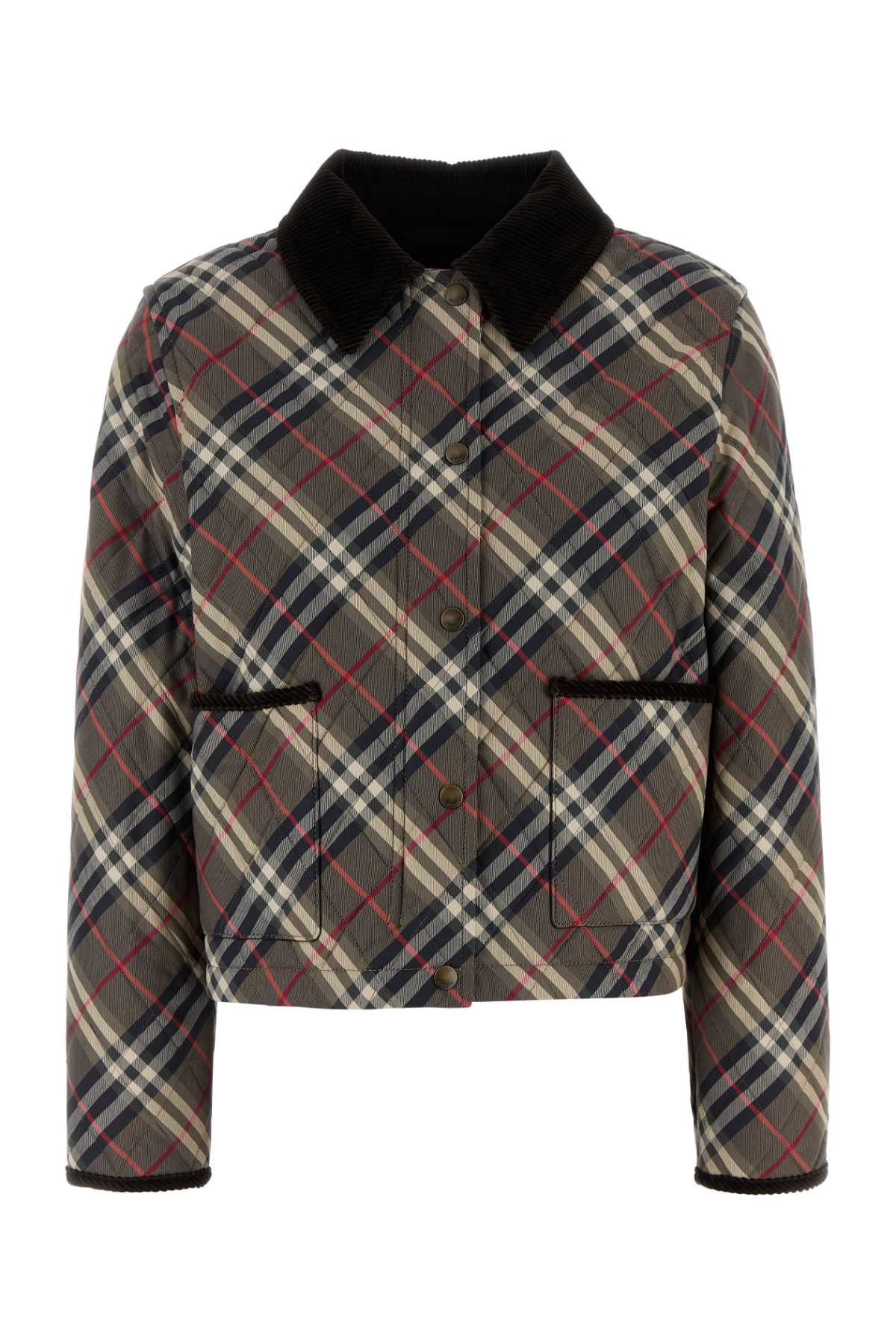 Burberry Embroidered Cotton Jacket