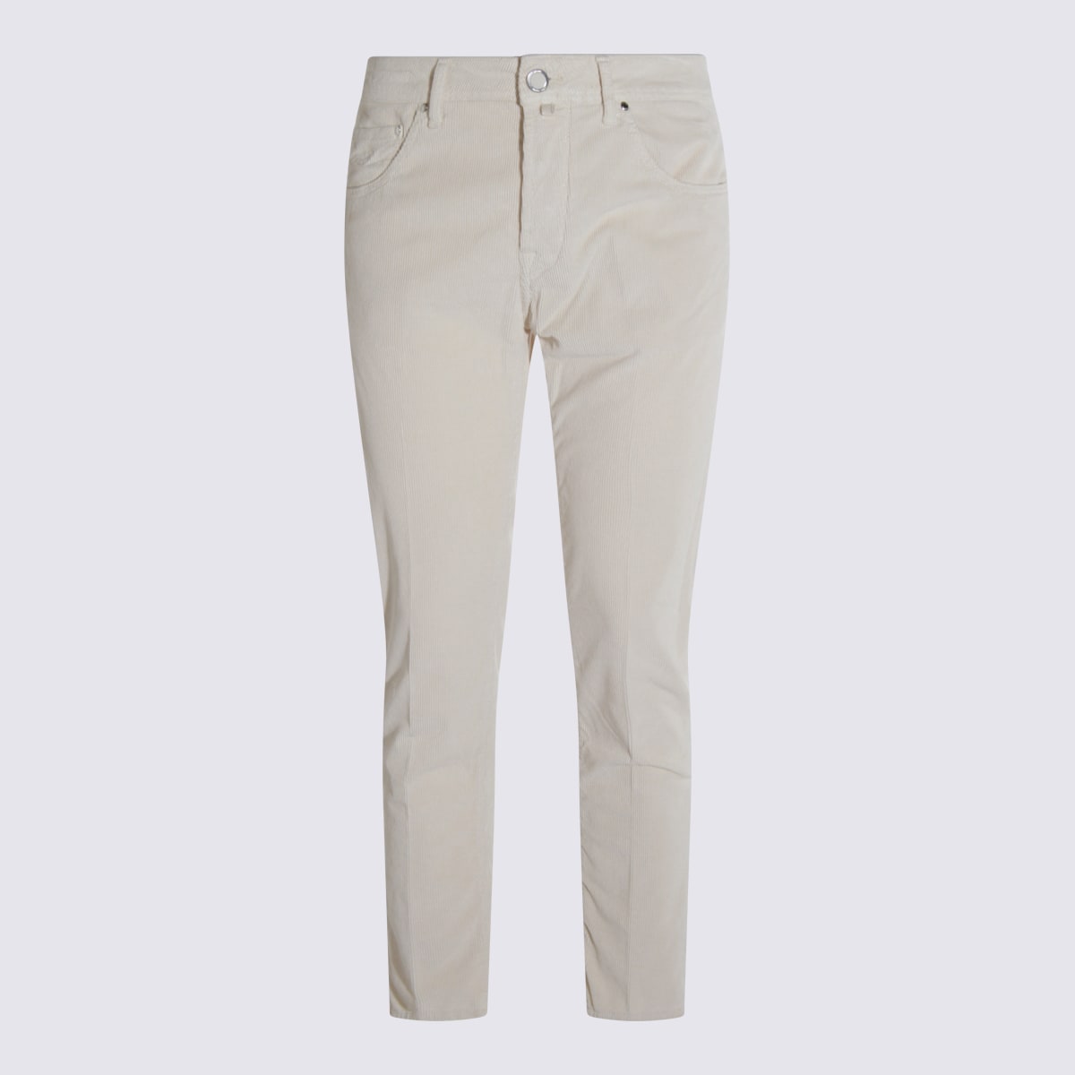 Jacob Cohen White Carrot Scott Pants