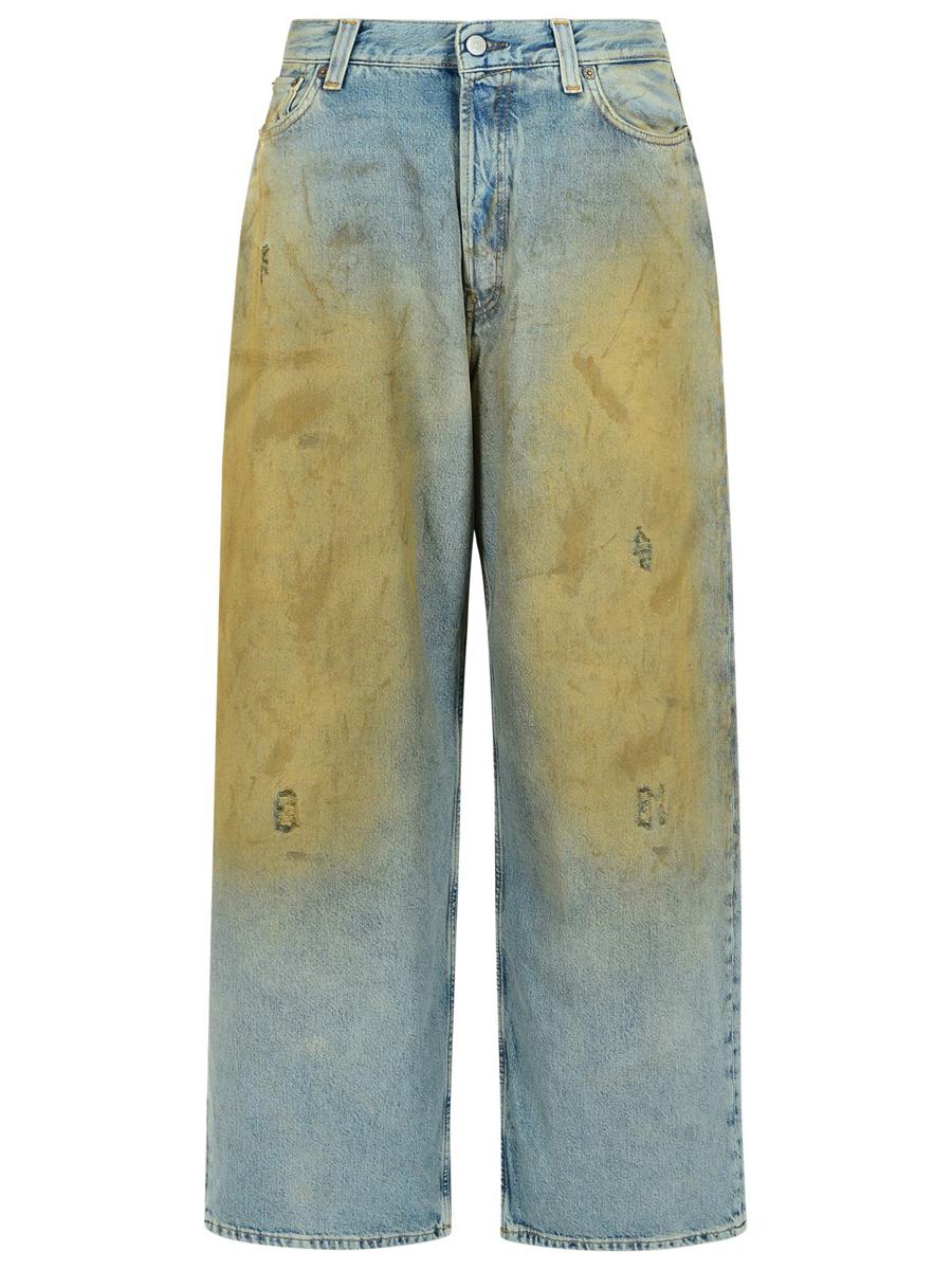 Acne Studios 'Penicillin 2023' Light Blue Cotton Jeans
