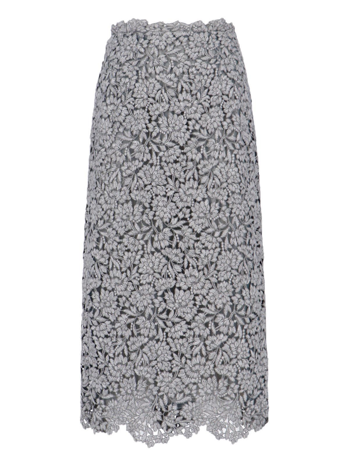 Ermanno Scervino Lace Midi Skirt