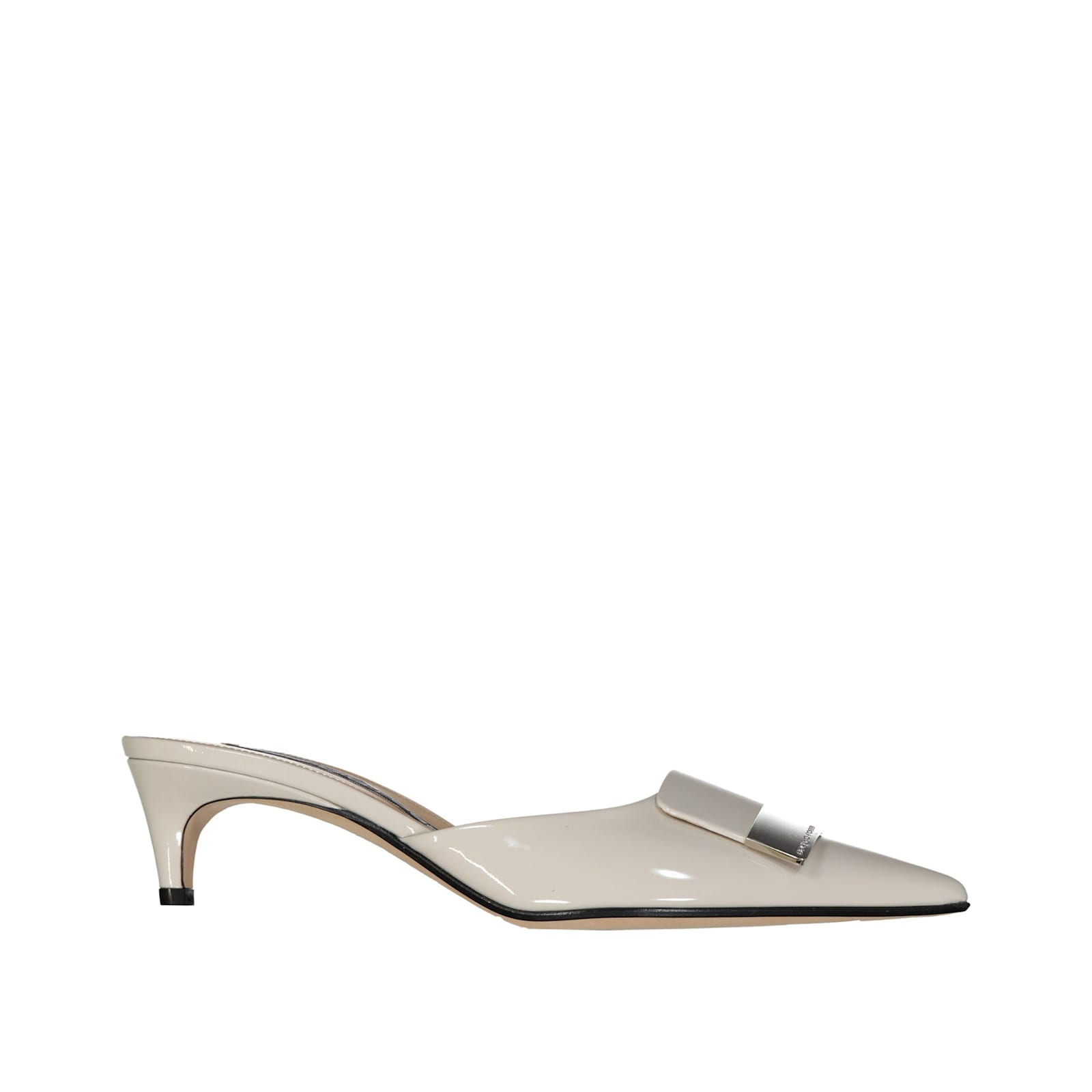 Sergio Rossi Leather Mules
