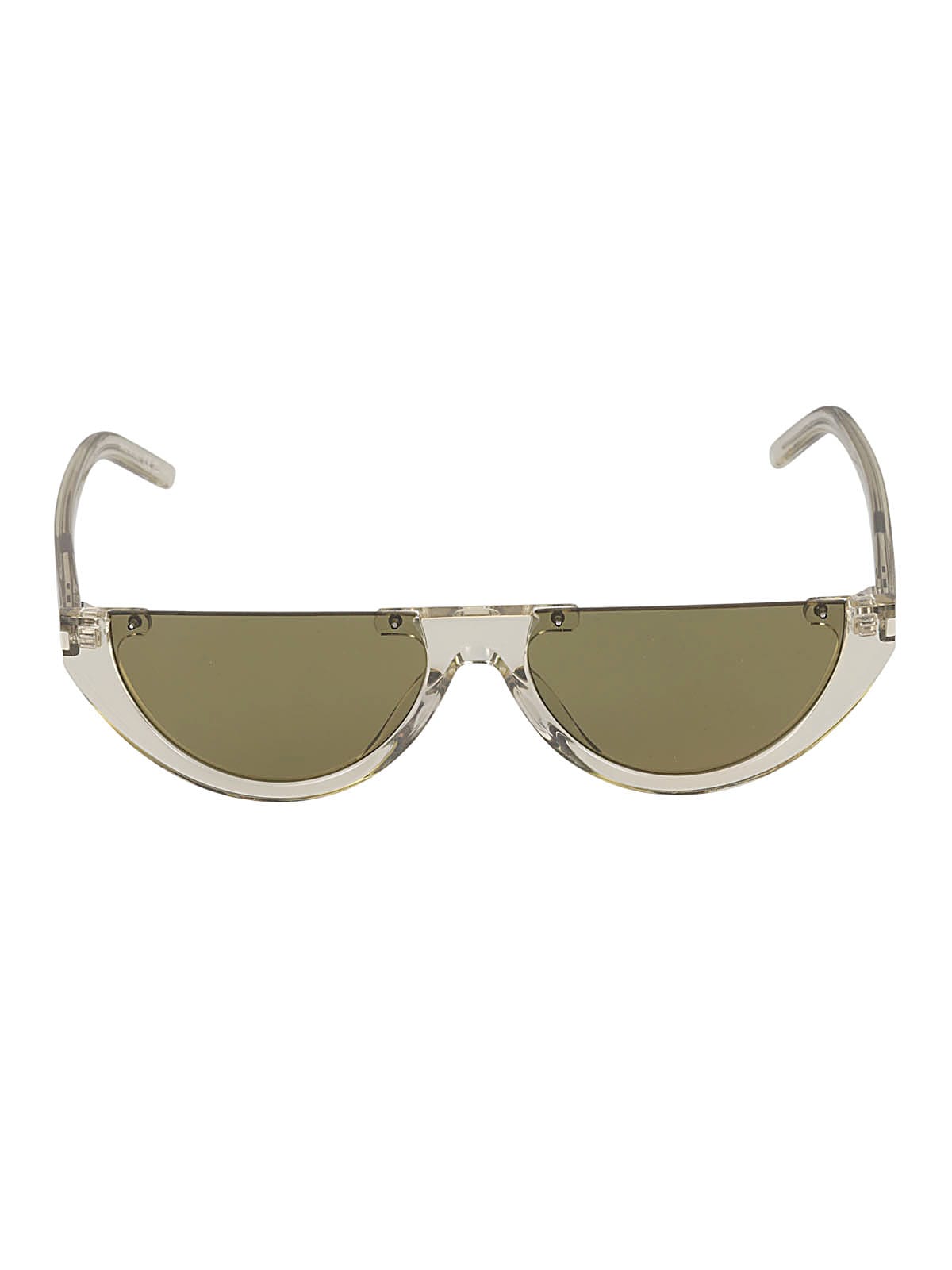 Saint Laurent Eyewear Straight Top Transparent Sunglasses