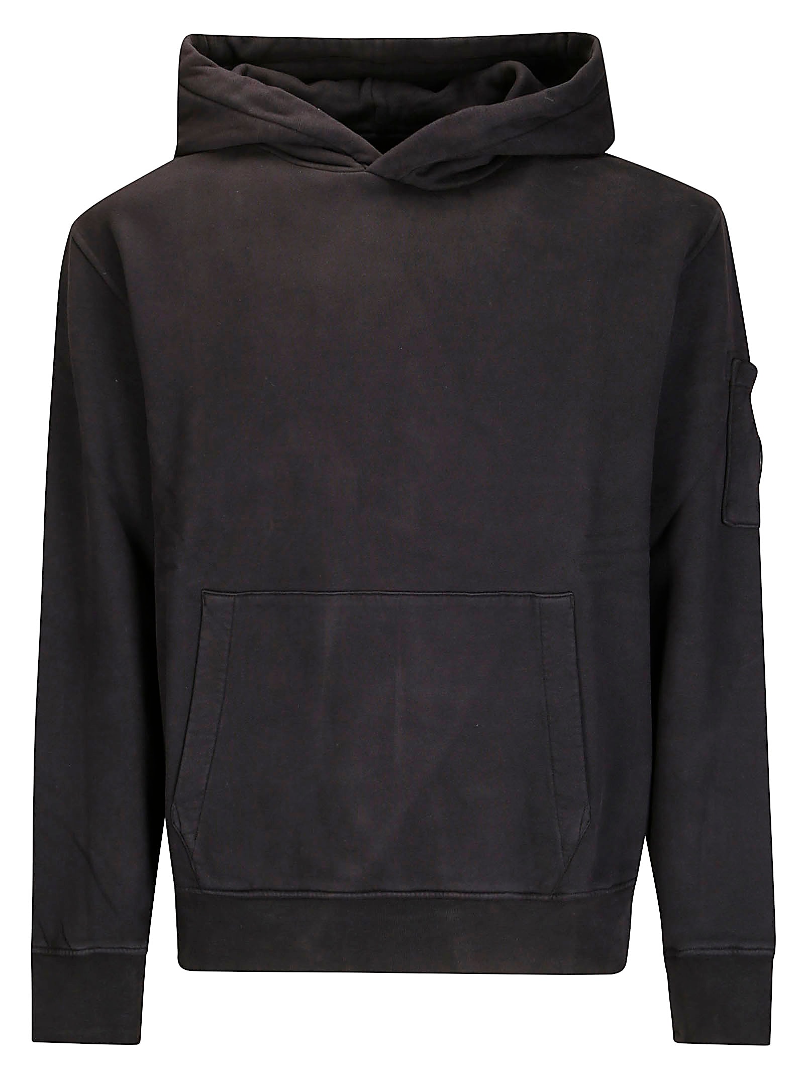 C. P. Company Sweatshirts Sweat Hooded In Brushed Emerized Diago