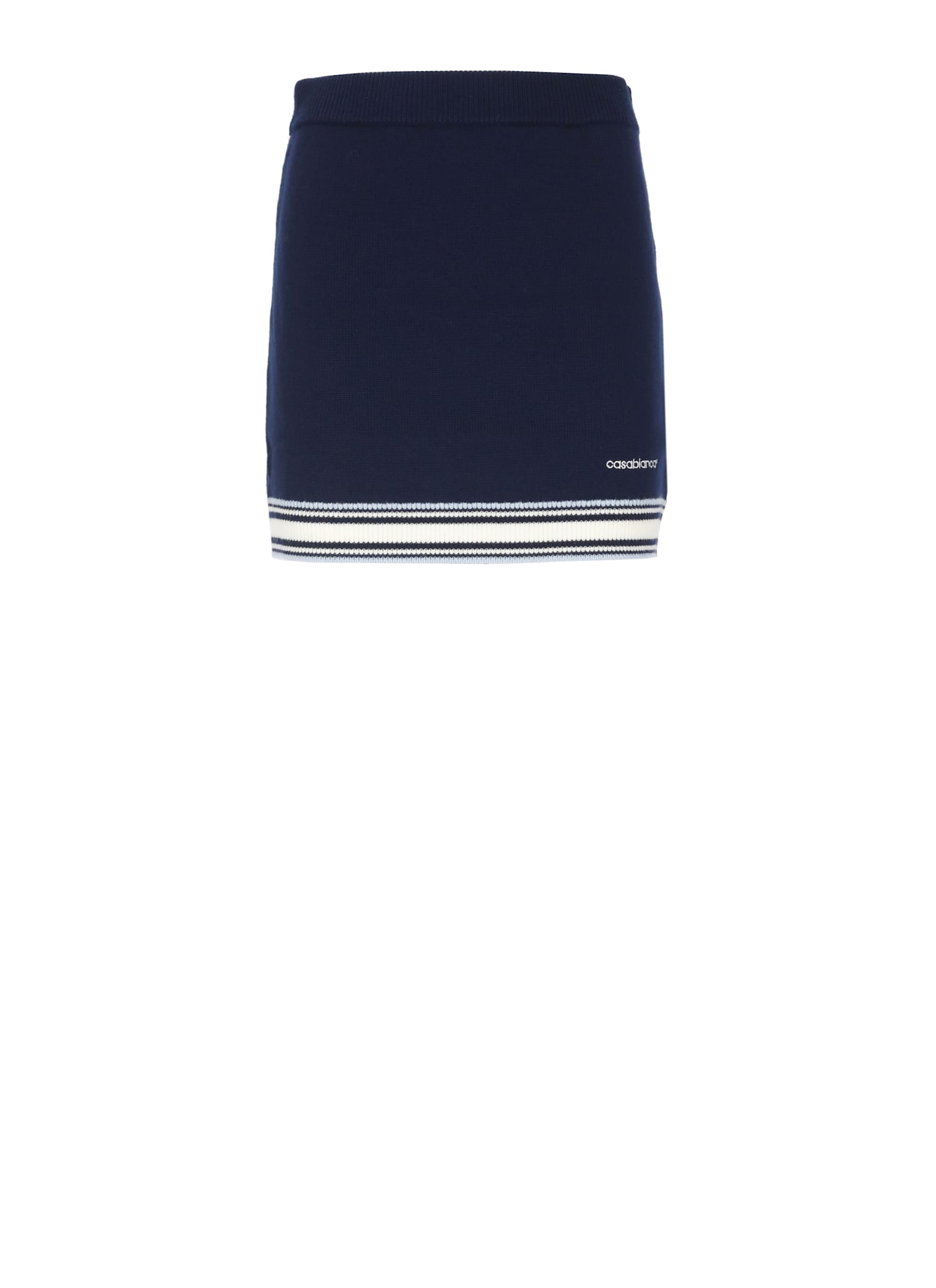Casablanca Wool Skirt