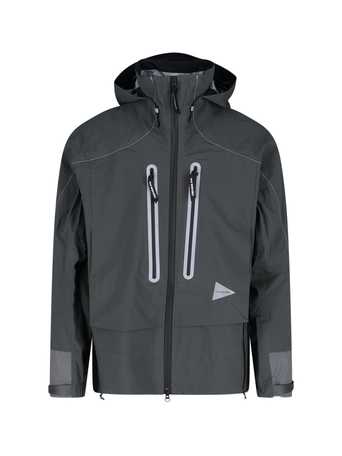 And Wander pertex Shield Waterproof Zip Jacket