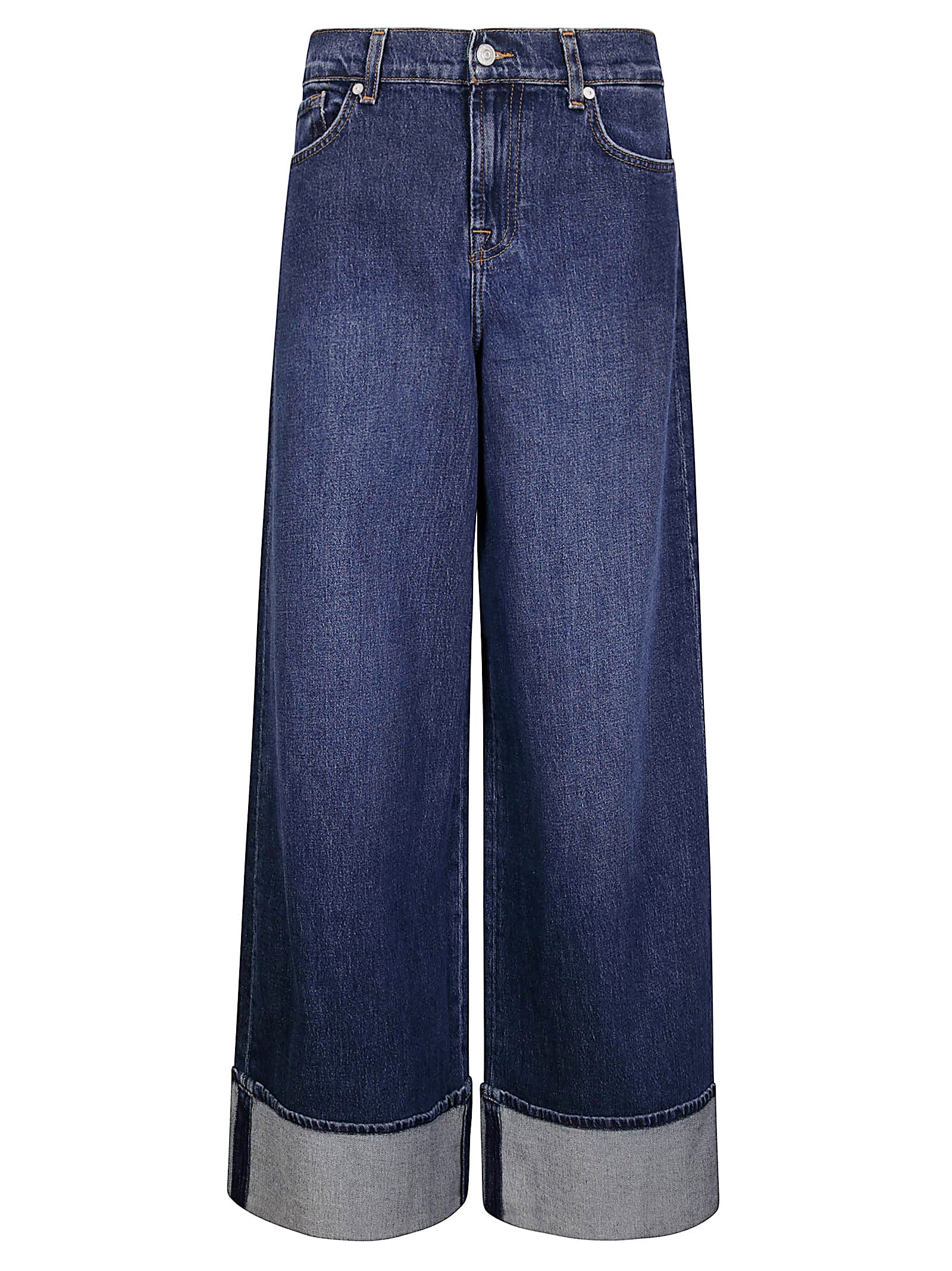 7 For All Mankind Marie Wide Leg Radar With Wide Cuff