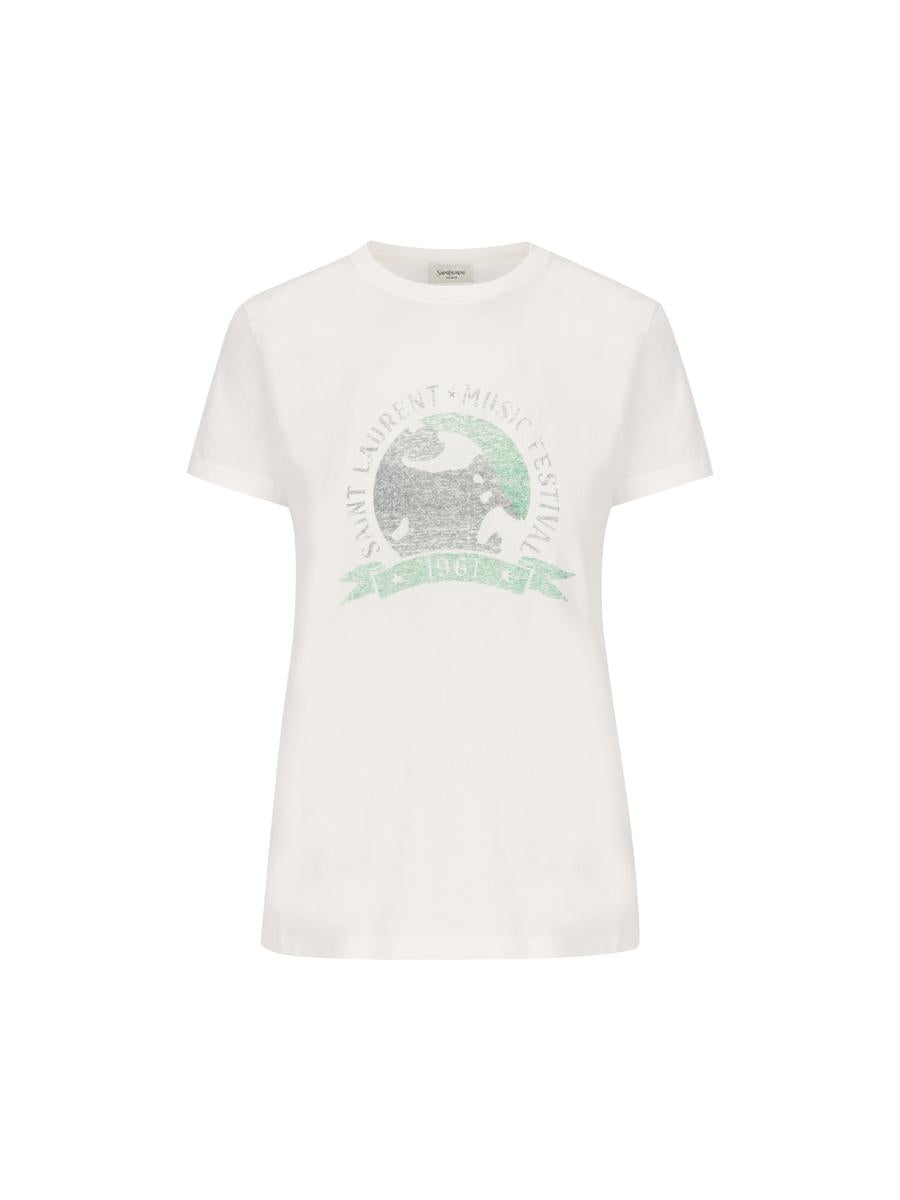 Saint Laurent T-Shirt And Polo Shirt