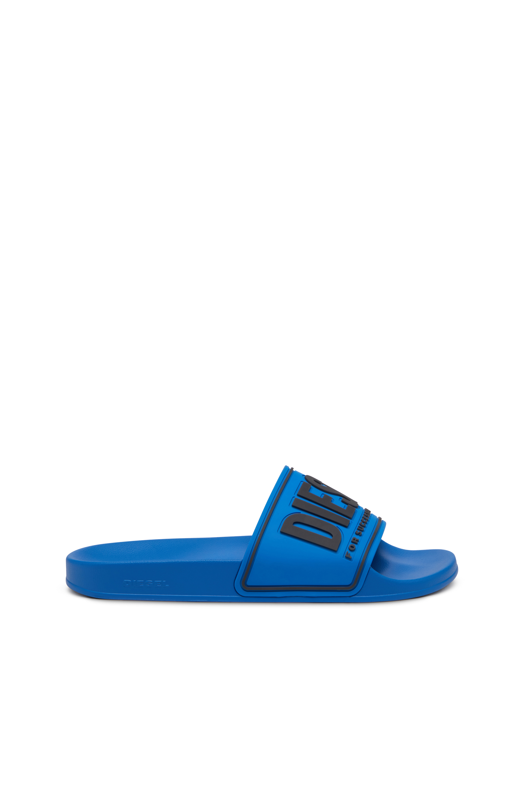 Diesel - Sa-Mayemi-Pool slides with 3D logo - Slides - Man - Multicolor