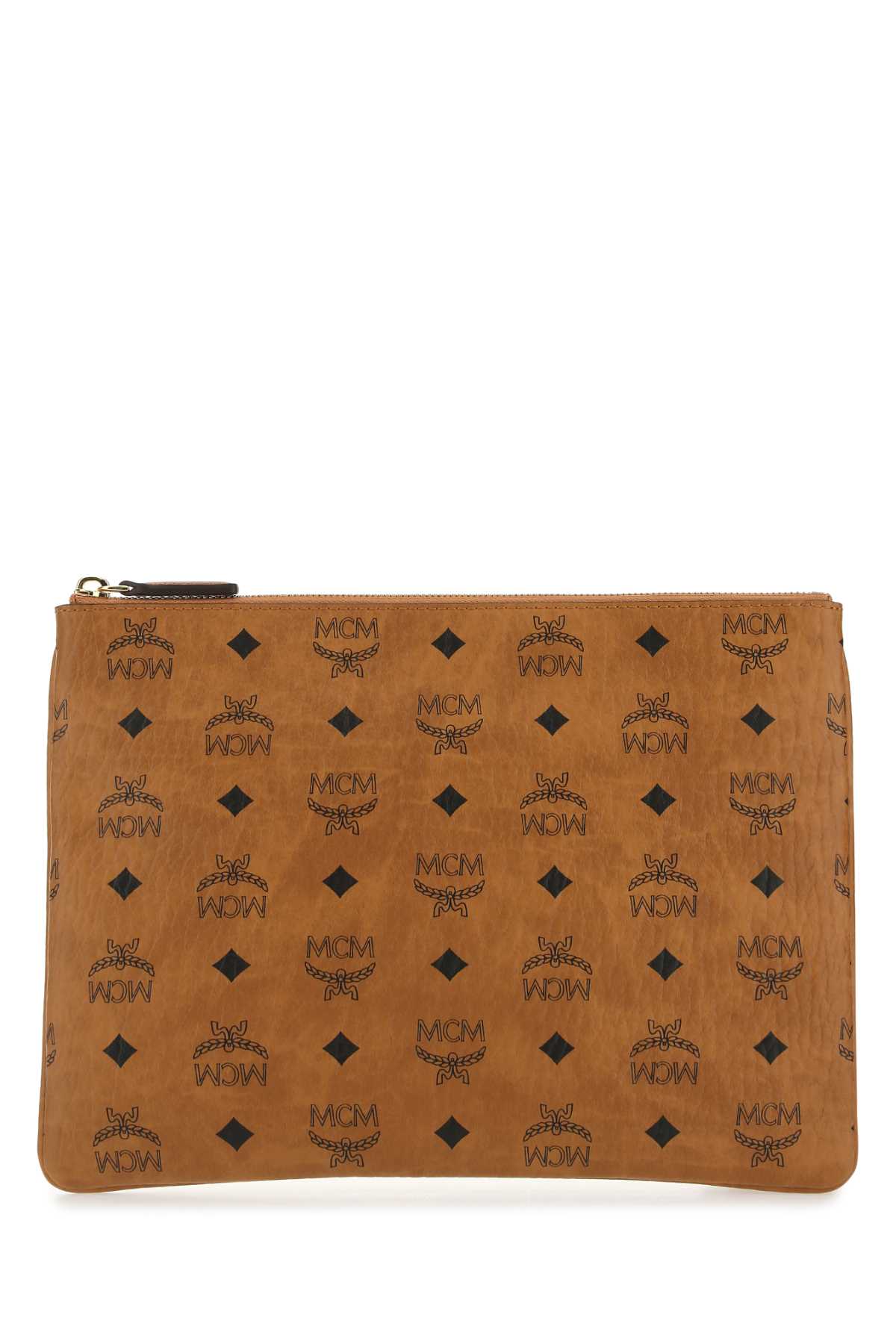 MCM Printed Canvas Pouch