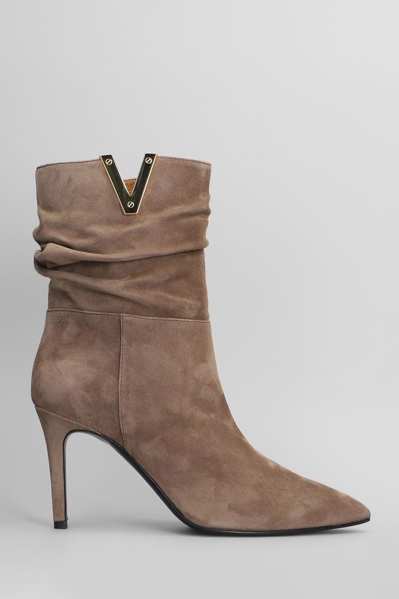 Via Roma 15 High Heels Ankle Boots