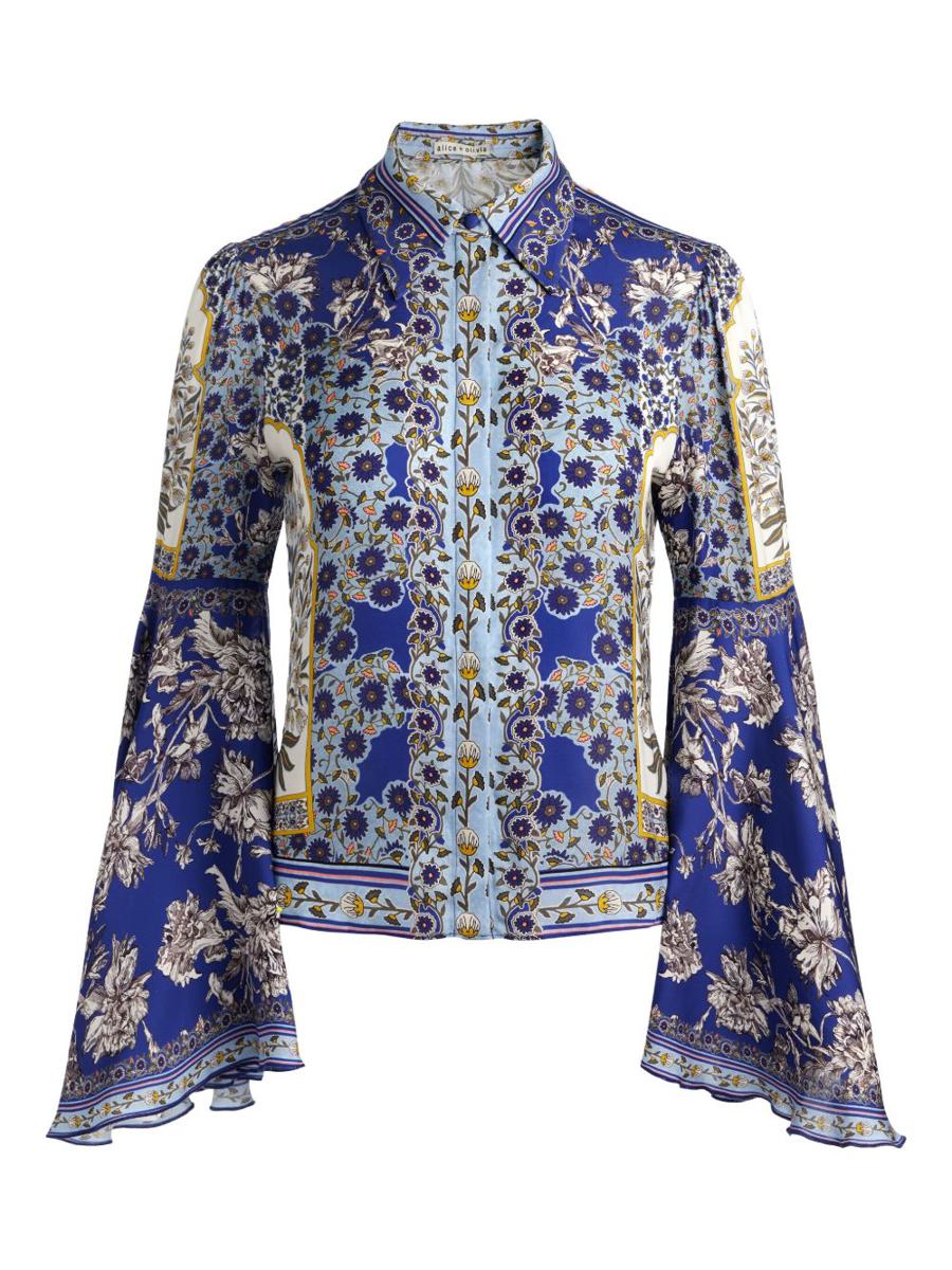Alice + Olivia Top Purple
