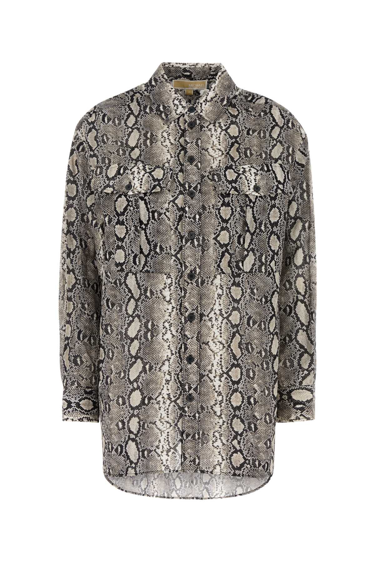 Michael Kors Printed Cotton Shirt