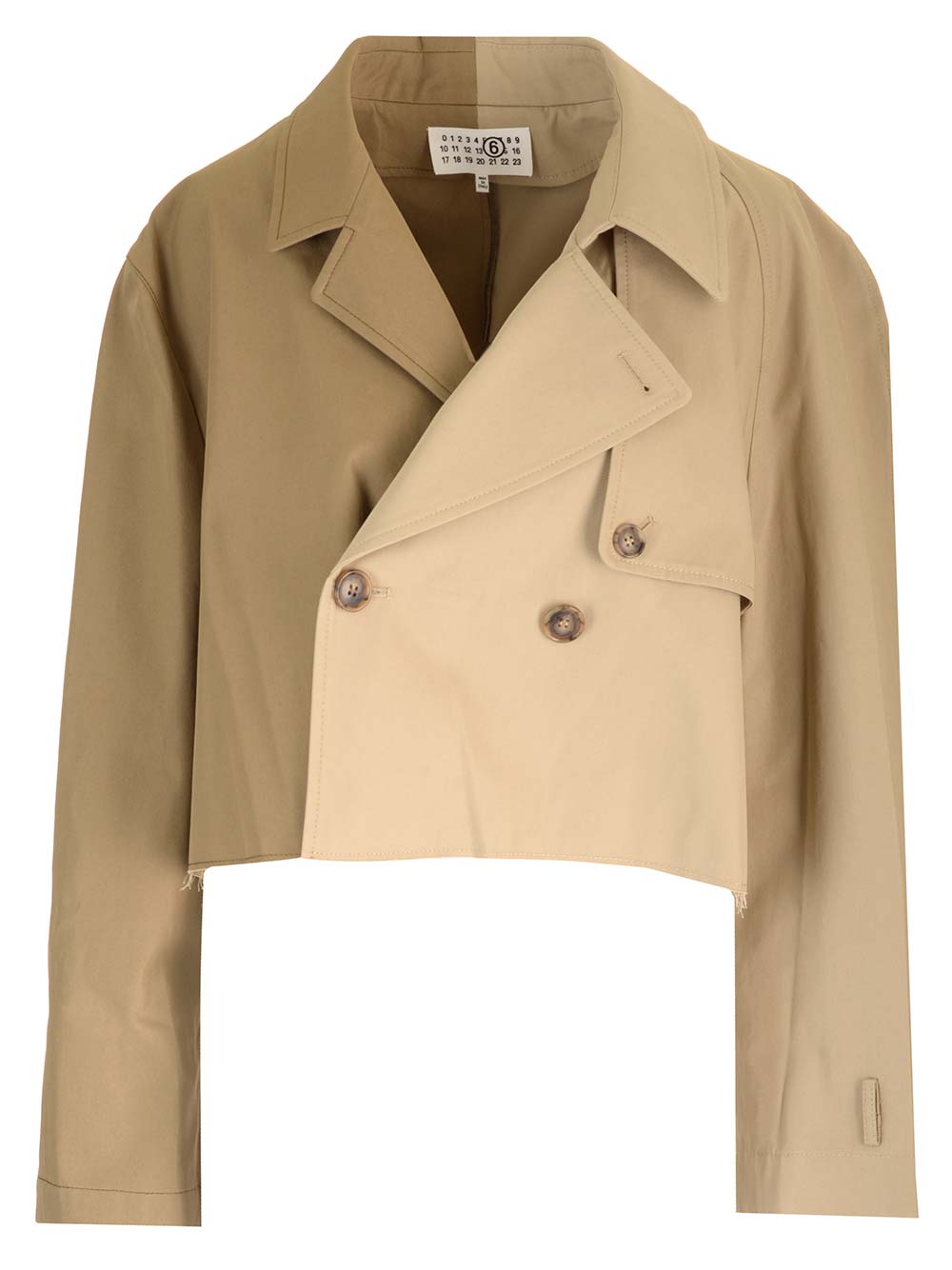 MM6 Maison Margiela Cropped Trench Coat