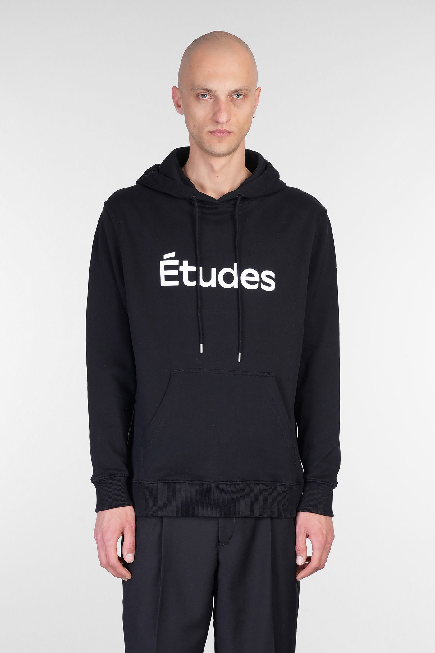 Études Sweatshirt In Black Cotton