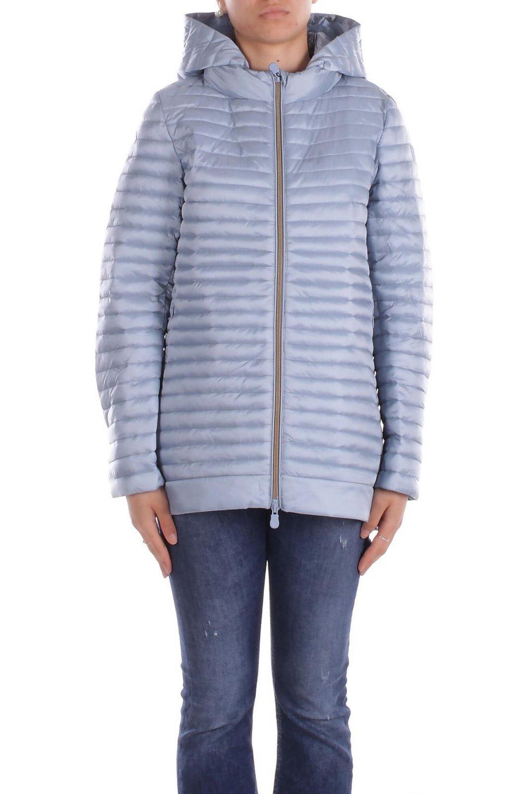 Save the Duck Hooded Zipped Puffer Jacket