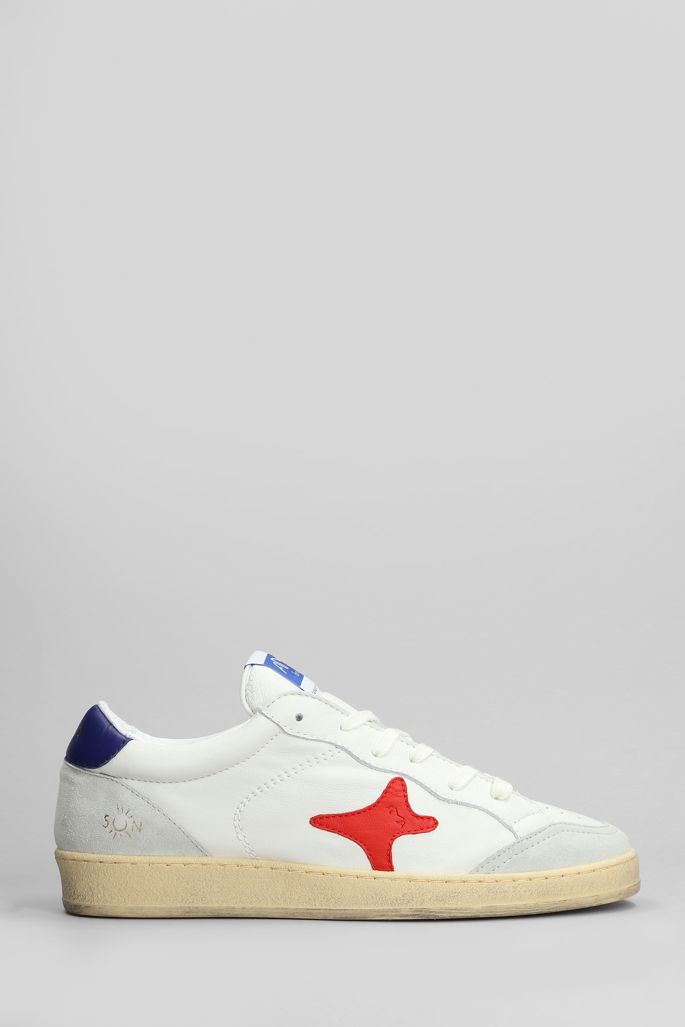 AMA-BRAND Sneakers In White Leather