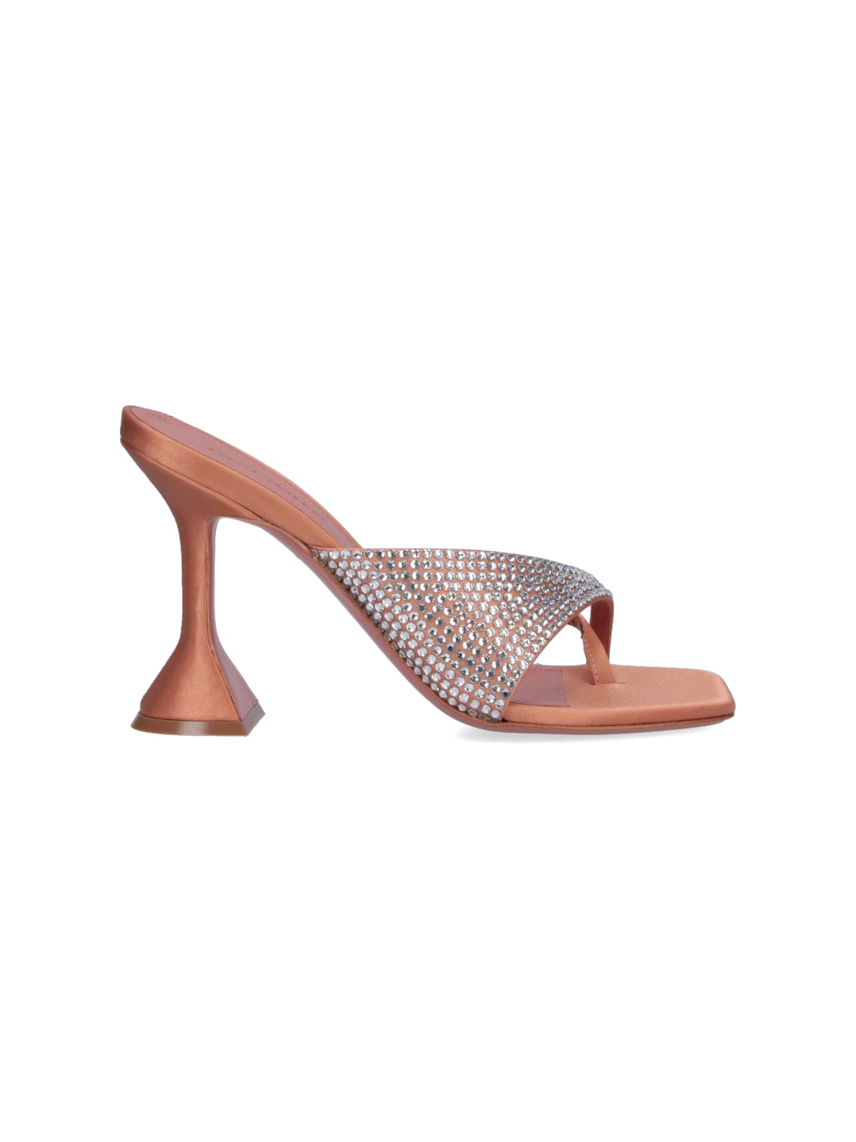 Amina Muaddi Sandals With shiona Crystals