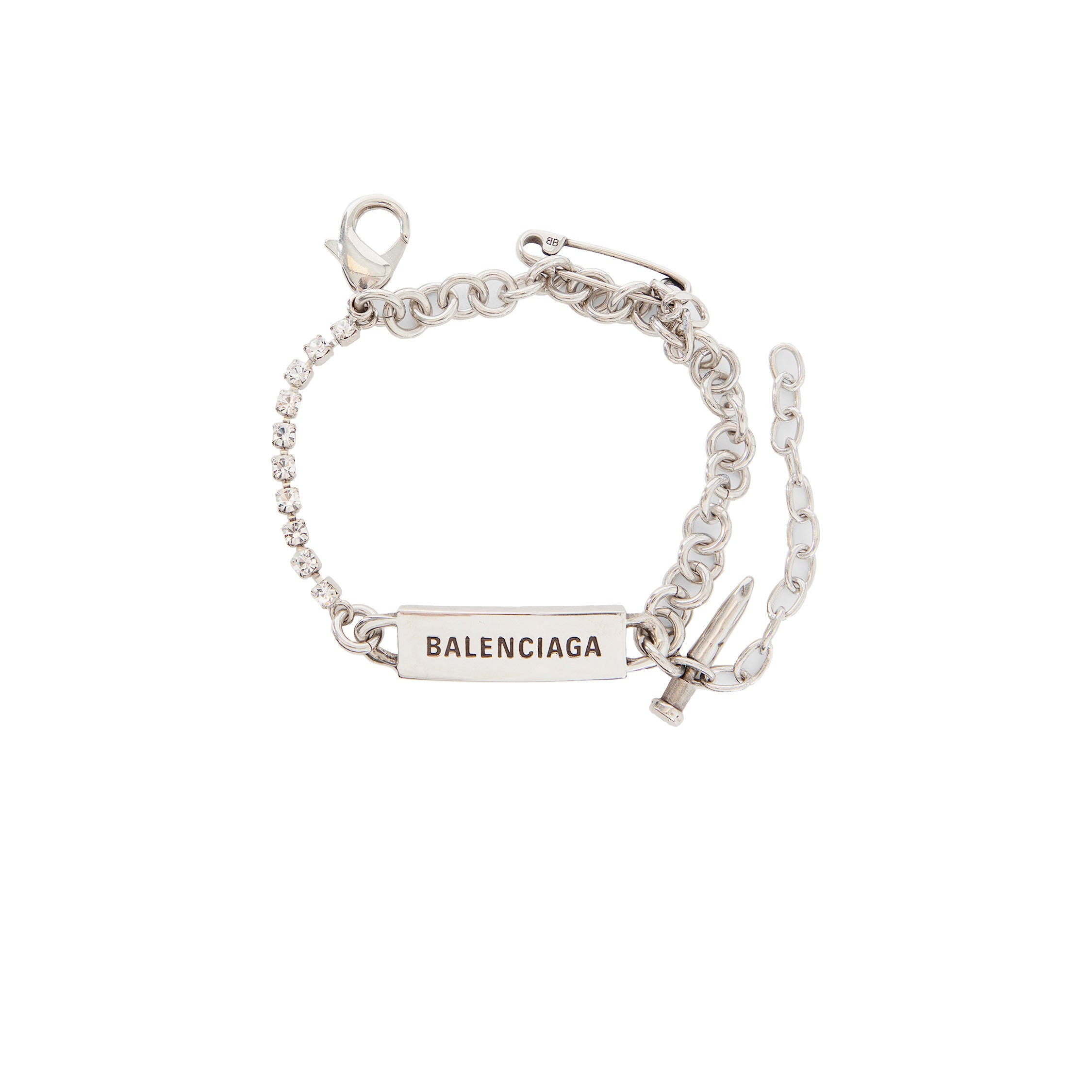 BALENCIAGA MAN SILVER JEWELLERY