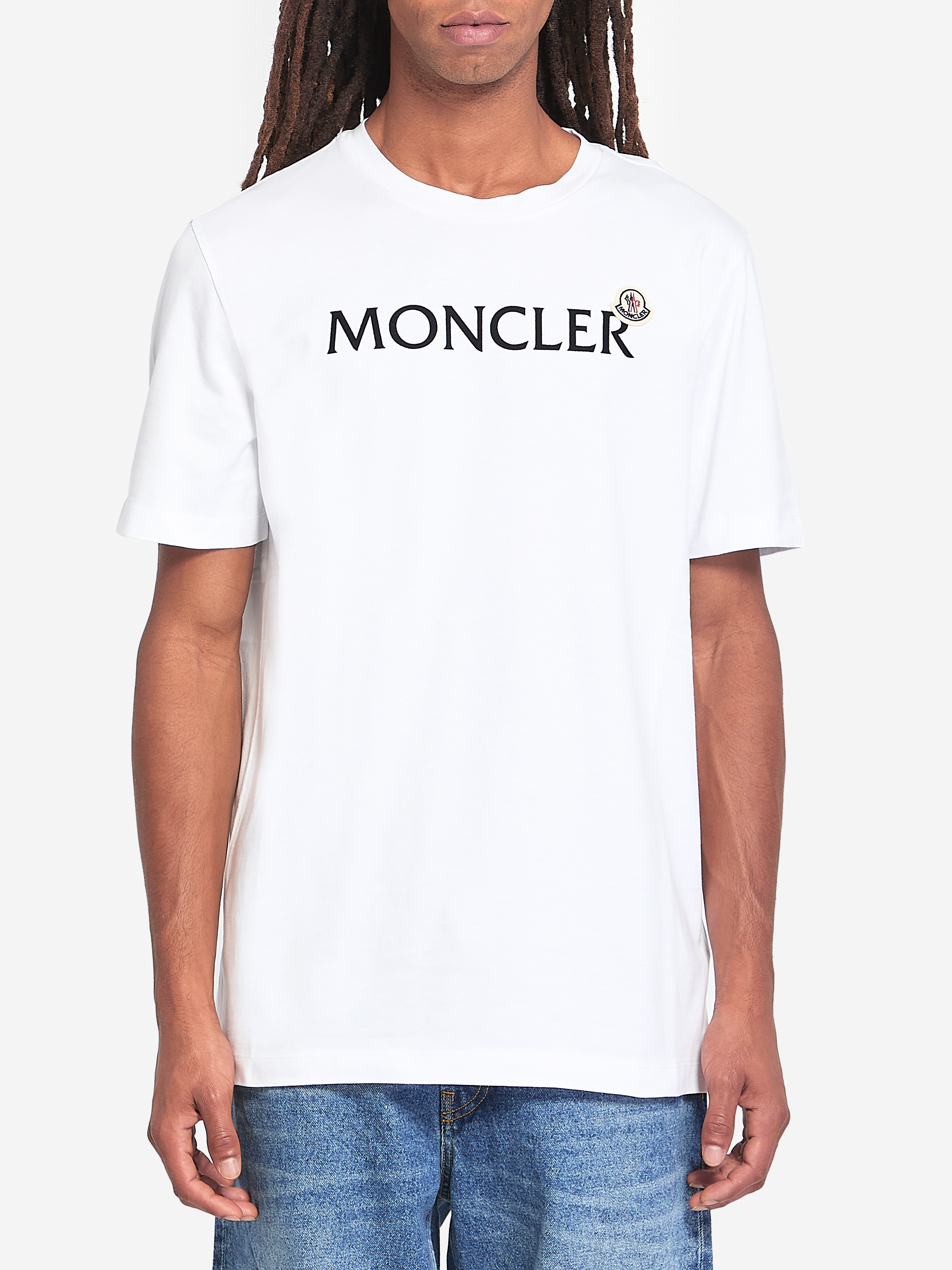 Tshirt with flocked logo