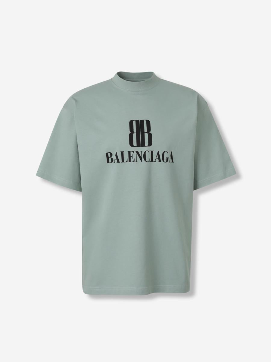 Balenciaga 棉质Logo印花T恤