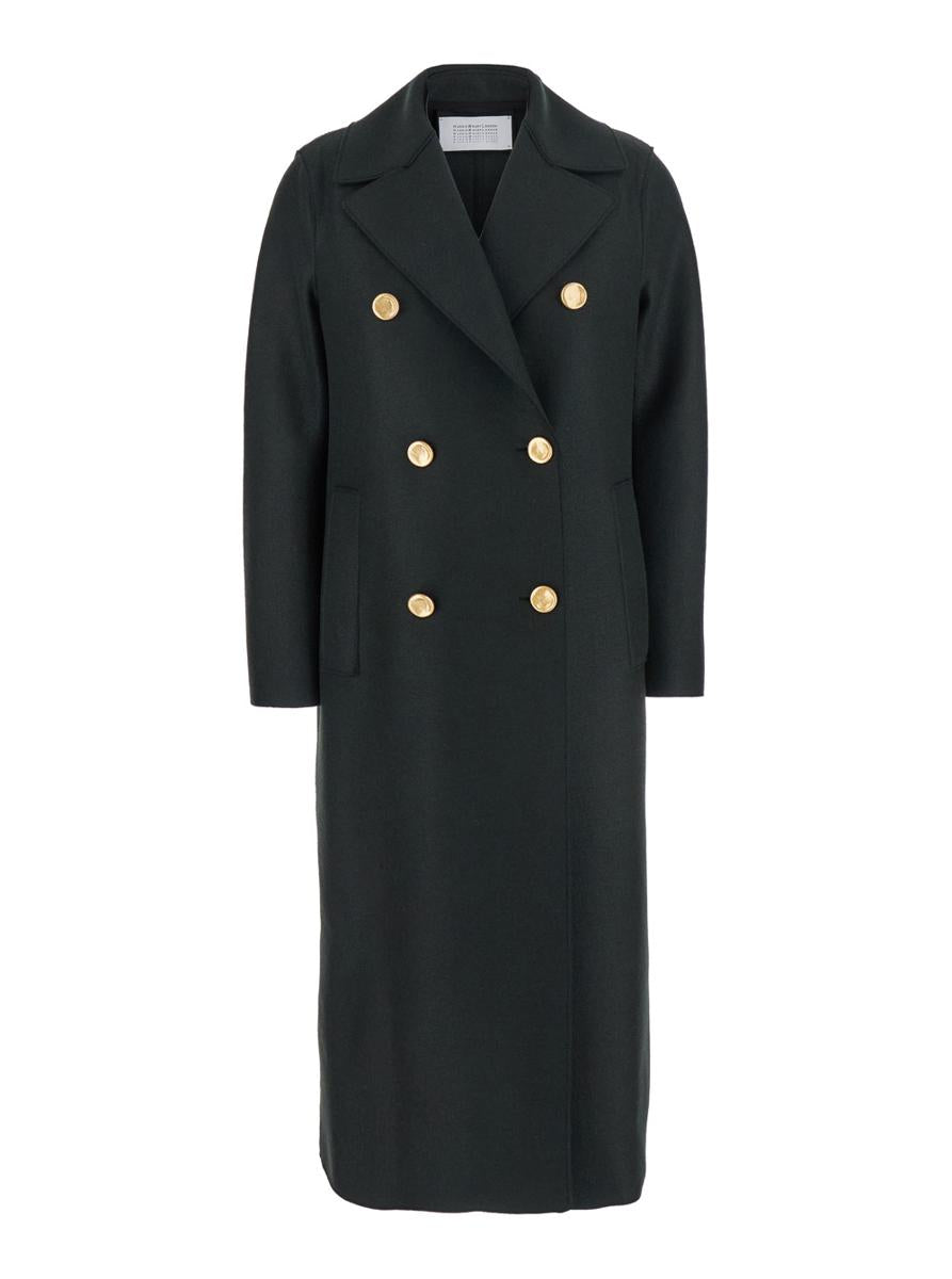Double Breasted Golden Buttons Coat