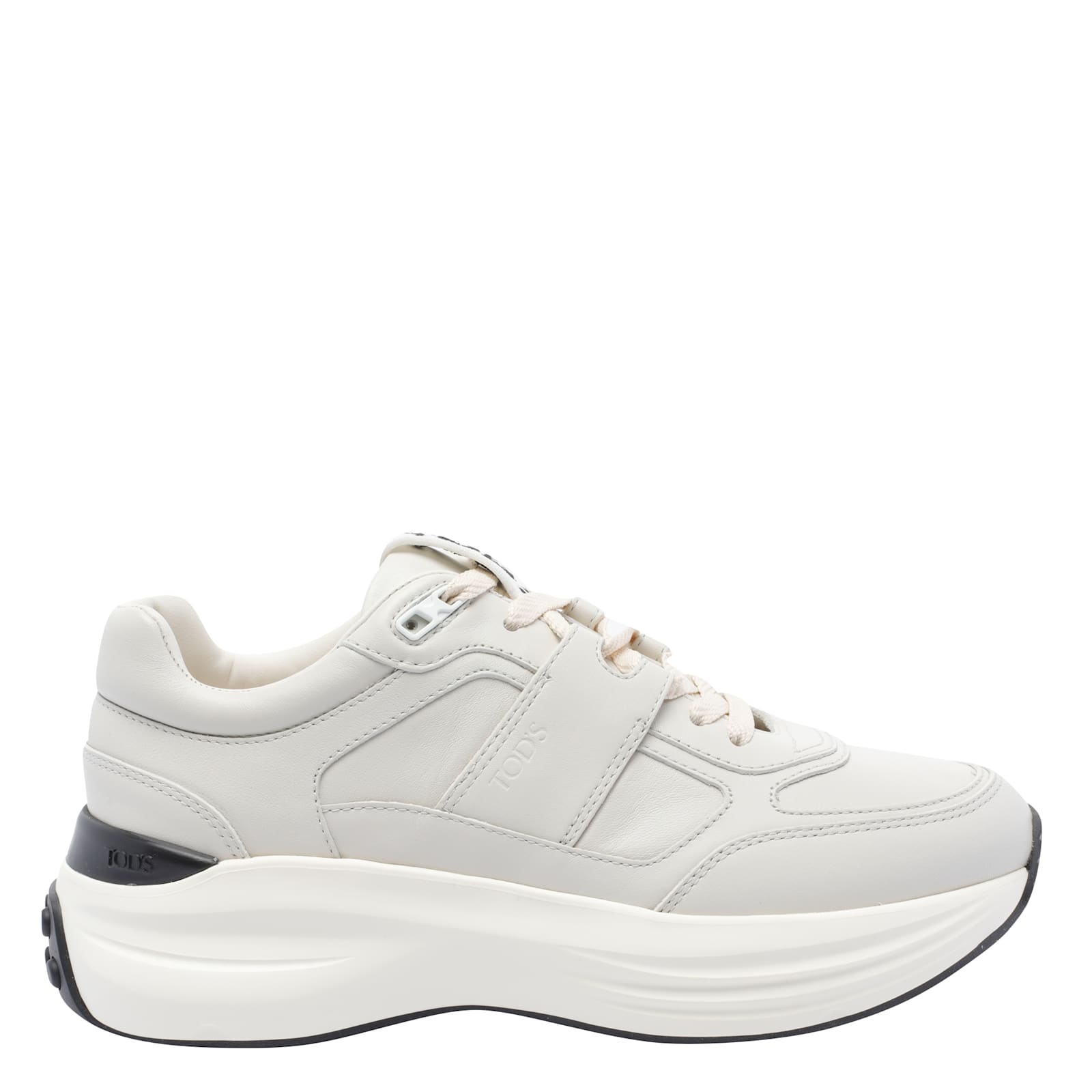 Tod's Leather And Technical Fabric Sneakers