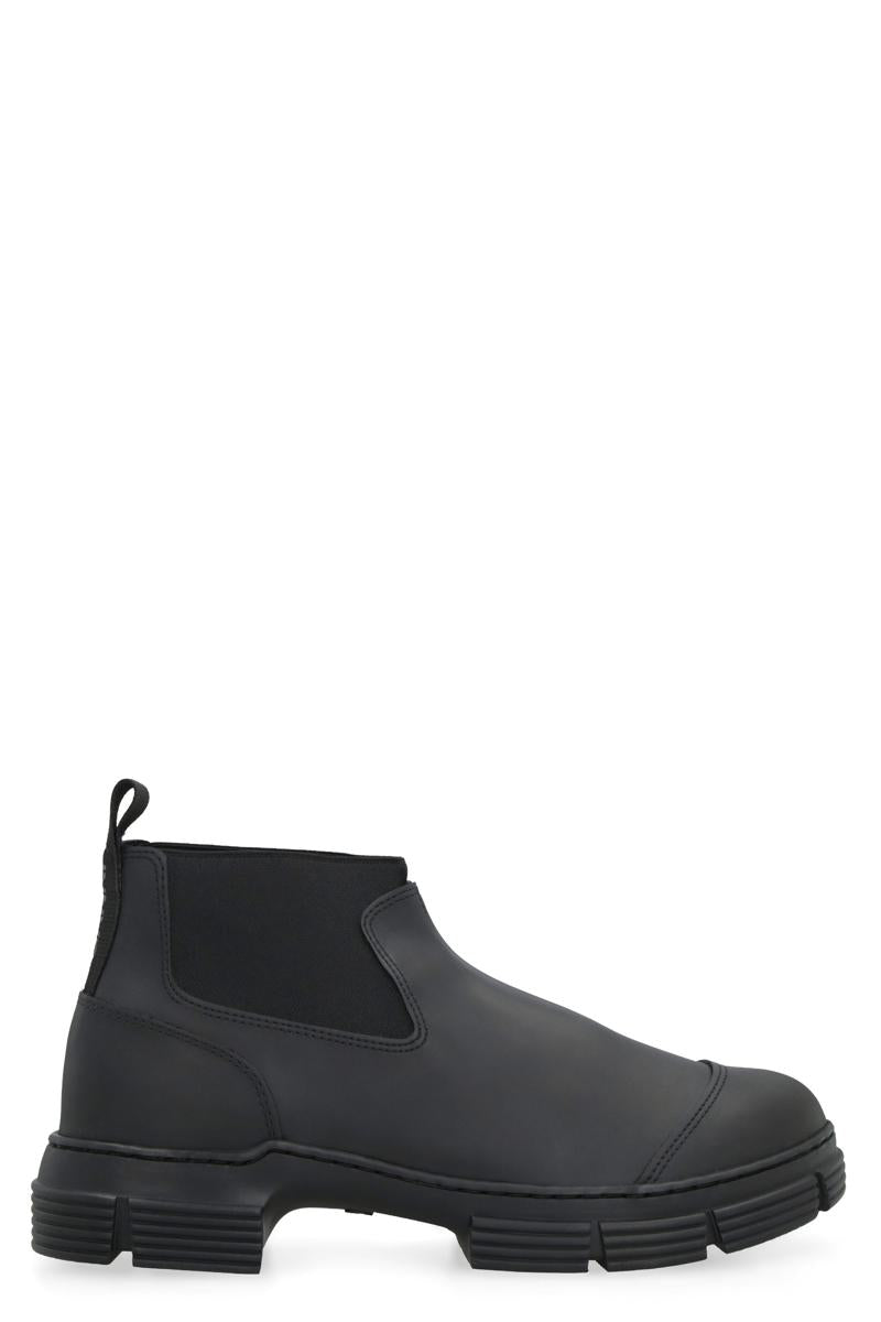 Ganni Crop City Rubber Boots