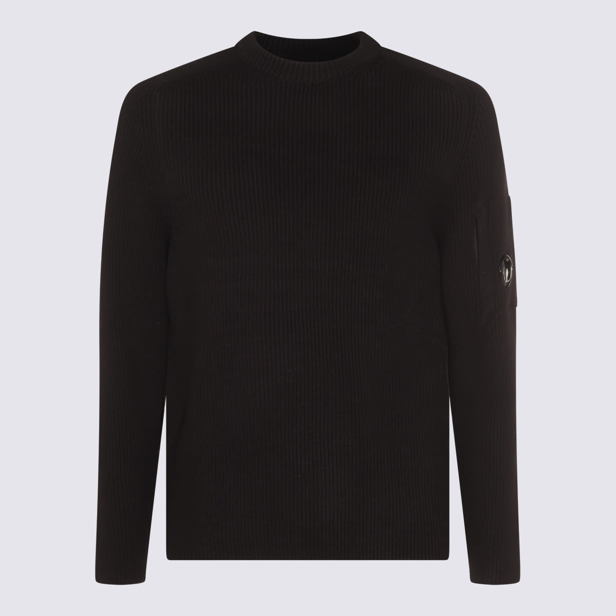 C. P. Company Black Cotton Knitwear