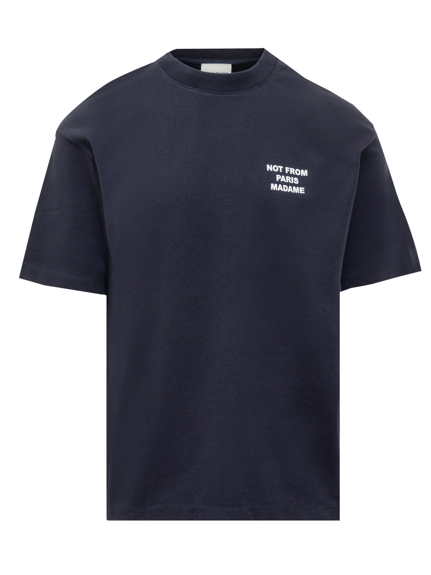 Drôle de Monsieur Le Slogan T-shirt
