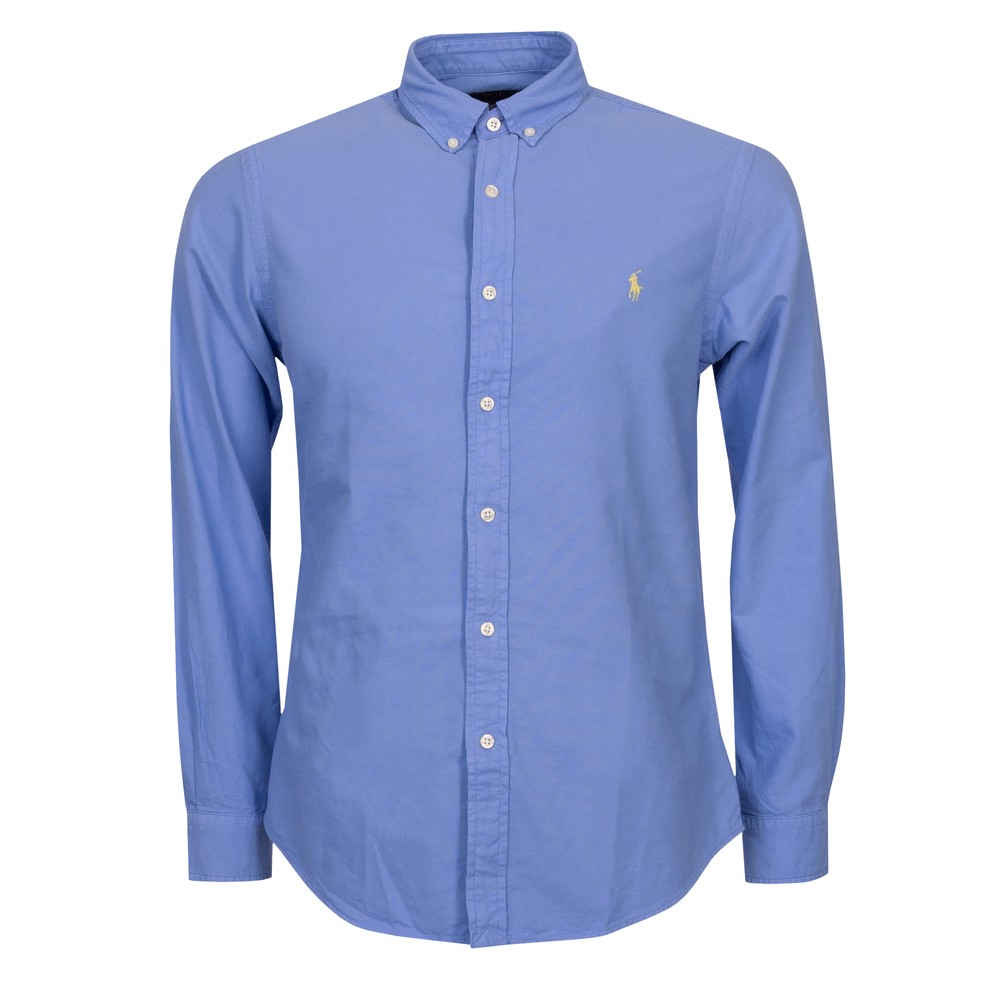 Slim Fit Garment Dyed Oxford Shirt