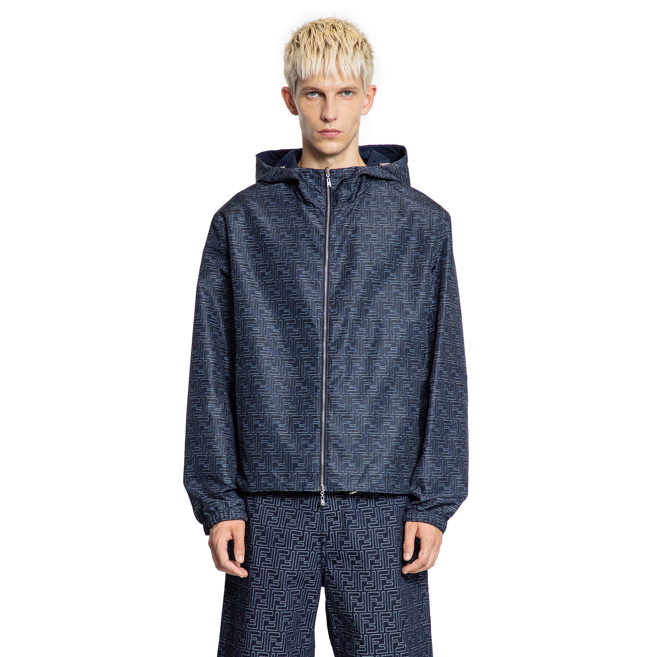 Denim Effect FF Windbreaker