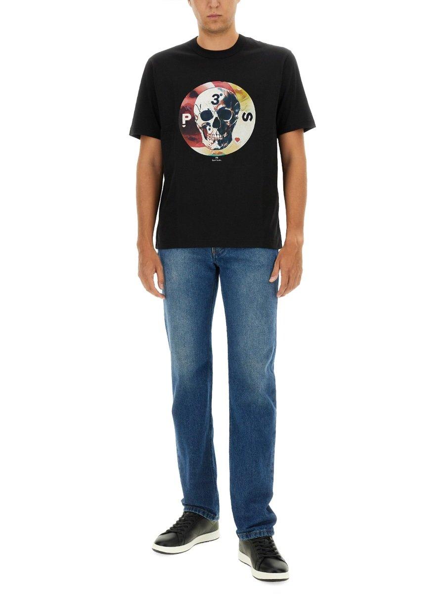 Paul Smith Graphic-printed Crewneck T-shirt