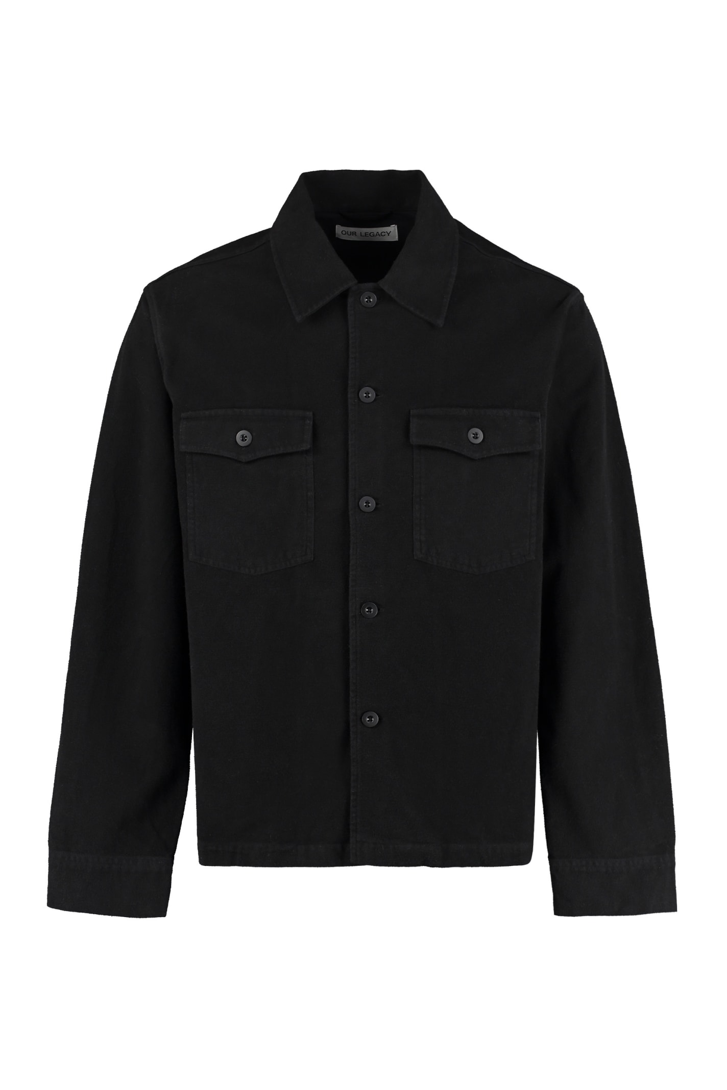 Our Legacy Evening Coach Cotton Overshirt