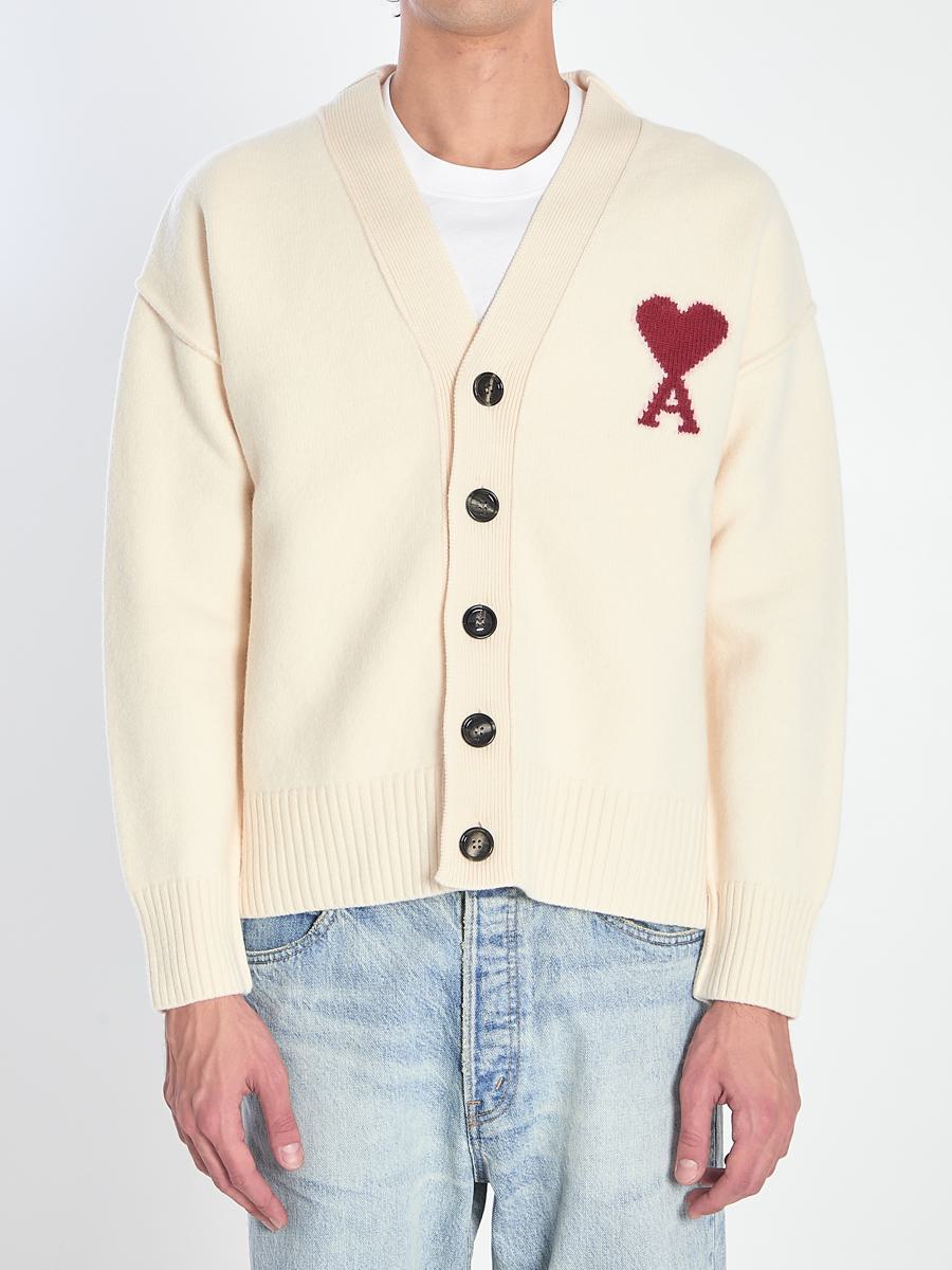AMI Paris De Coeur Cardigan