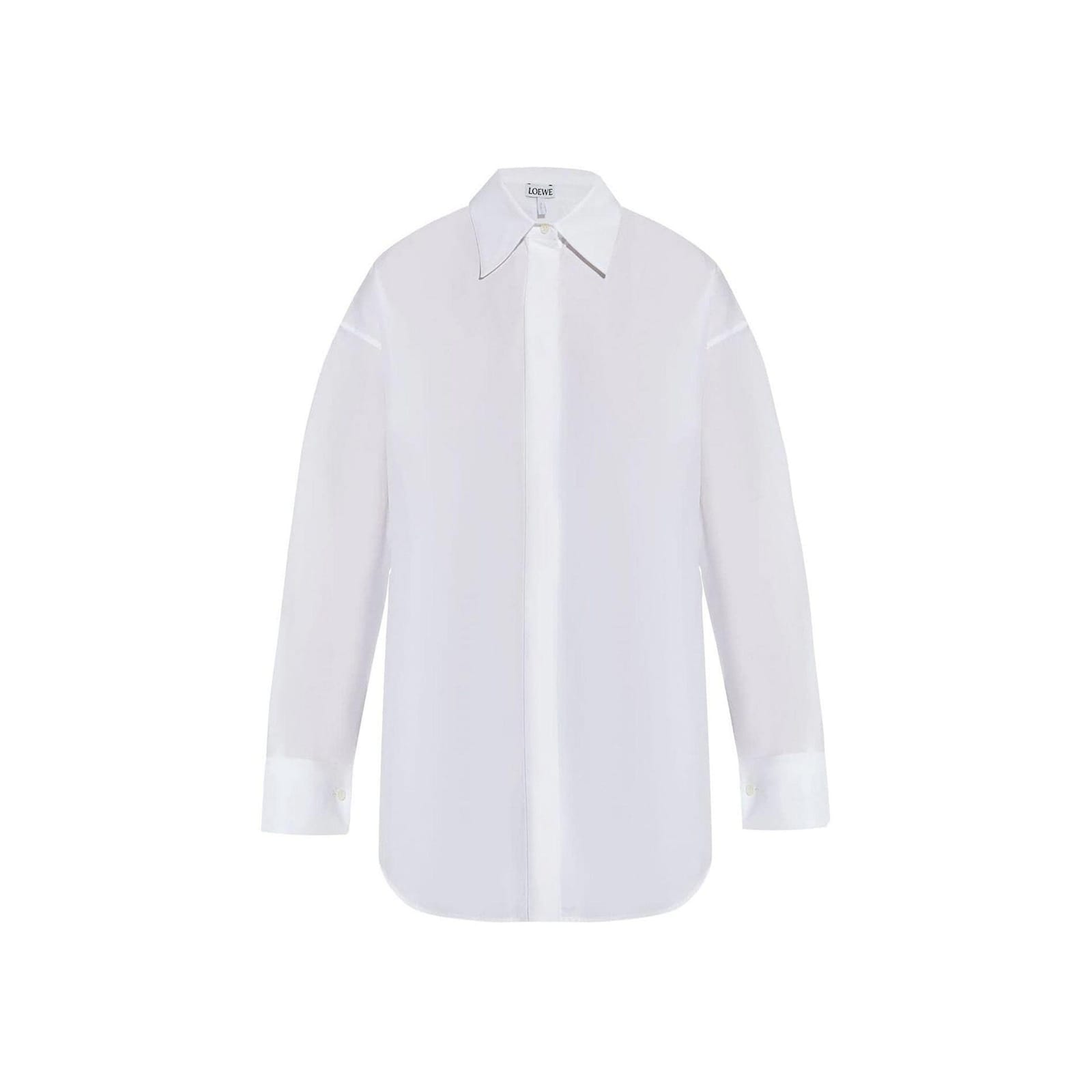 Loewe Draped Cotton Shirt