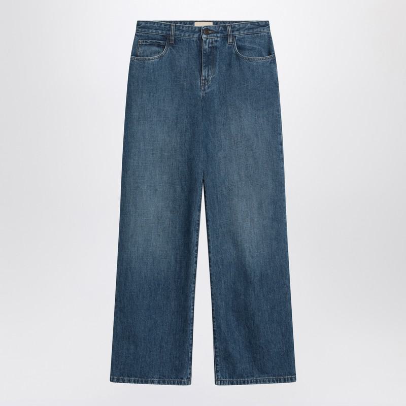 The Row Eglitta Wide Faded Jeans