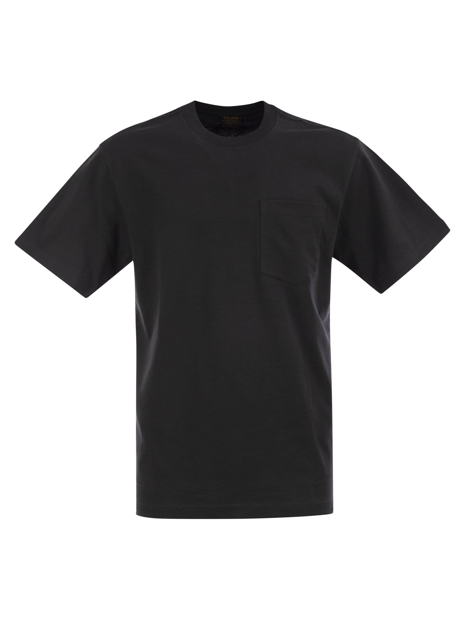 Filson Cotton T-shirt With Breast Pocket