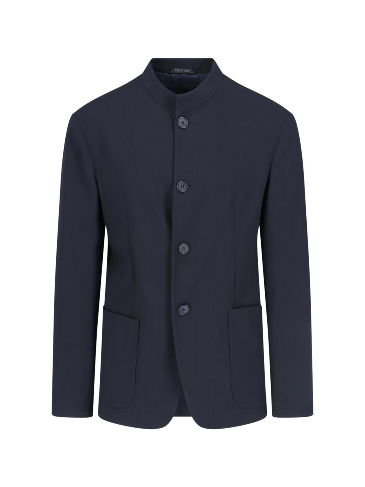 Giorgio Armani Single-breasted Virgin Wool Blazer