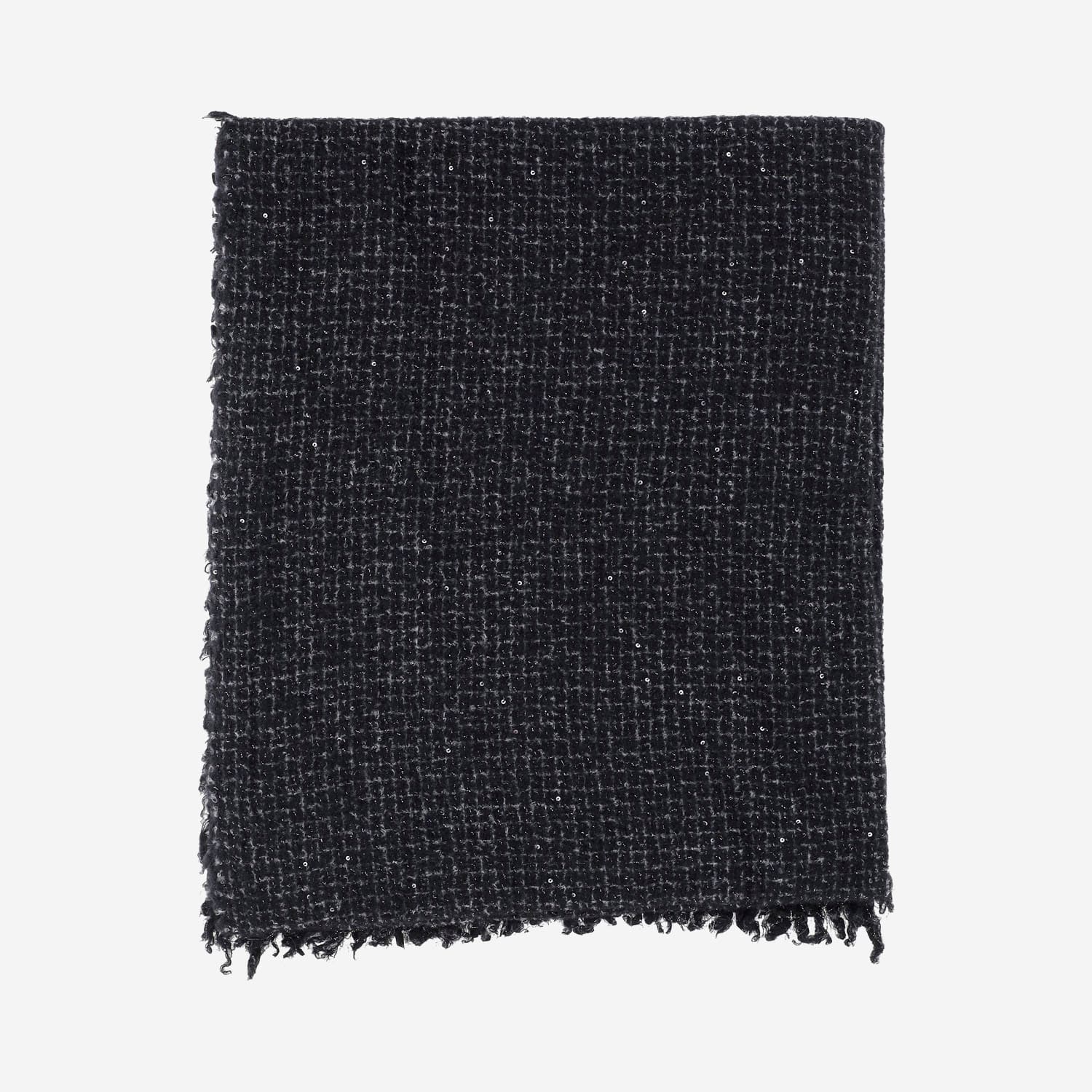Faliero Sarti Elisa Cashmere Blend Scarf With Sequins