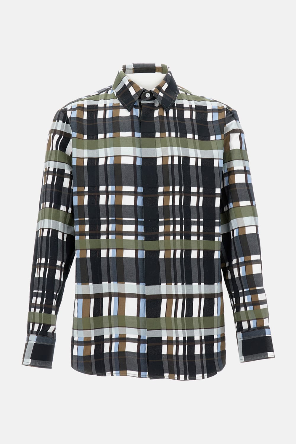 Bottega Veneta Cotton Check Shirt